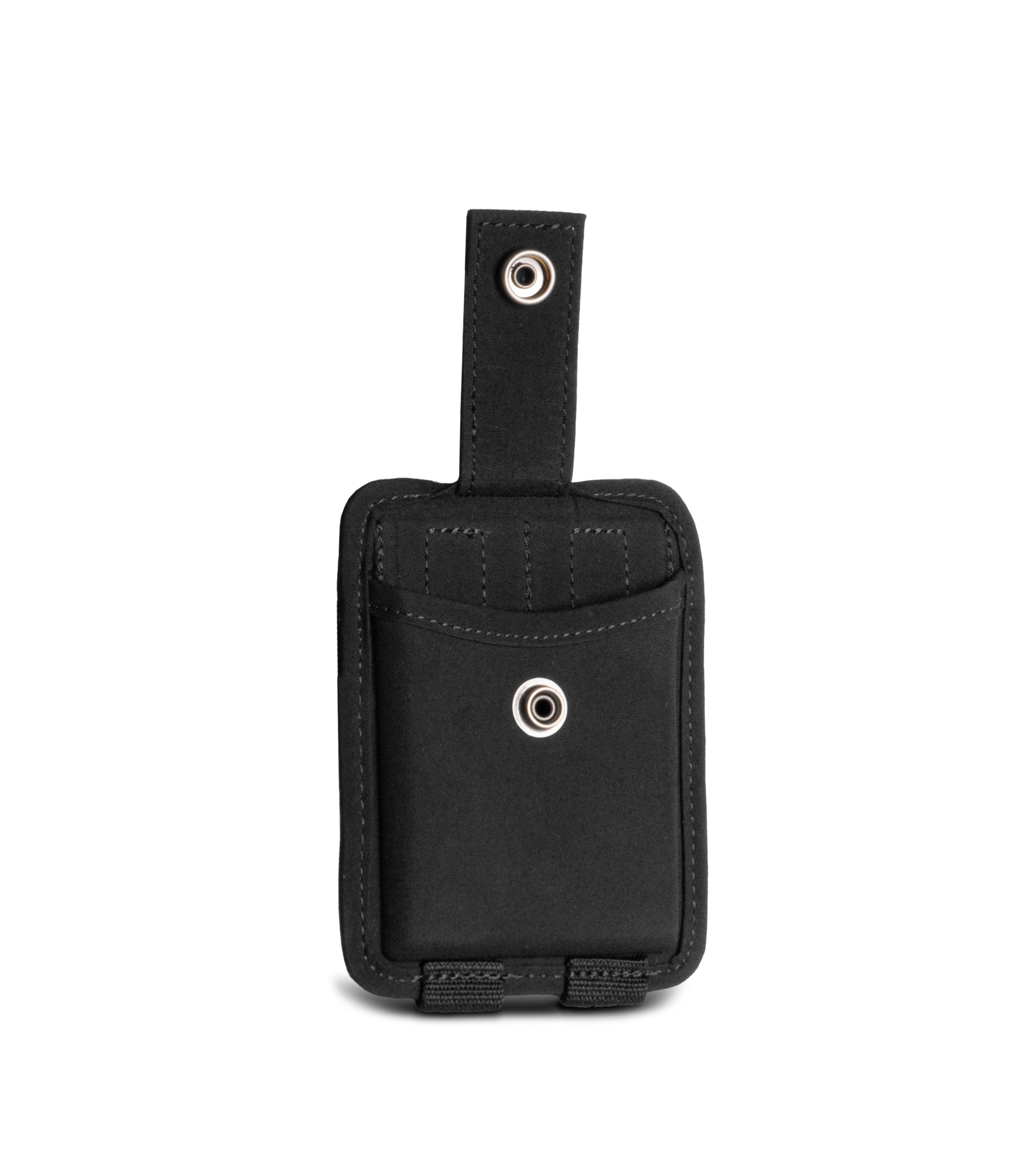 Front open snap view photo of PRO DUTY™ Scorpion Rescue Tool Case in the color black |color_black