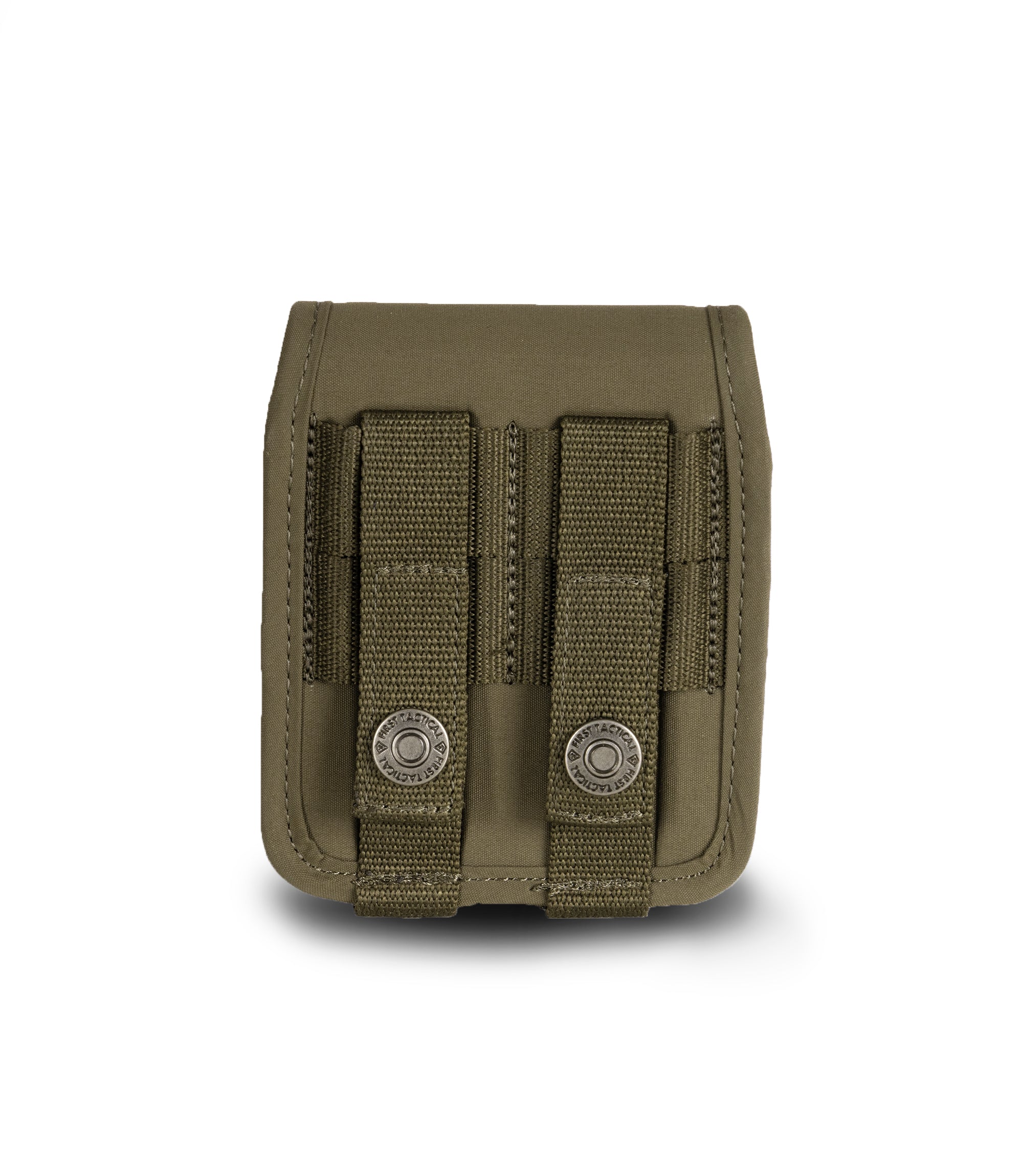 Photo of Pro Duty narcan case in the color ranger green - Back view |color_ranger green