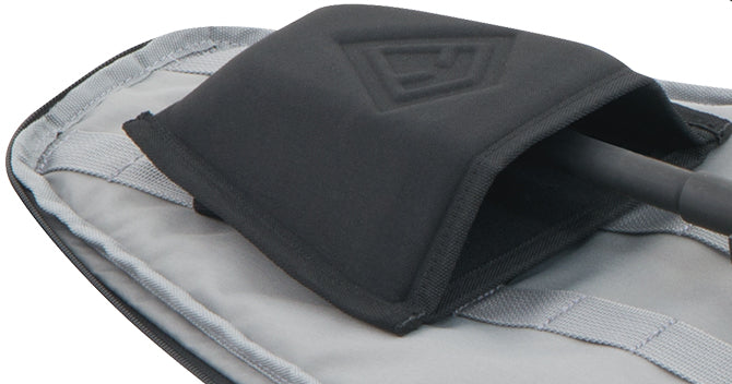 Black 36 inch rifle sleeve compression molded cup