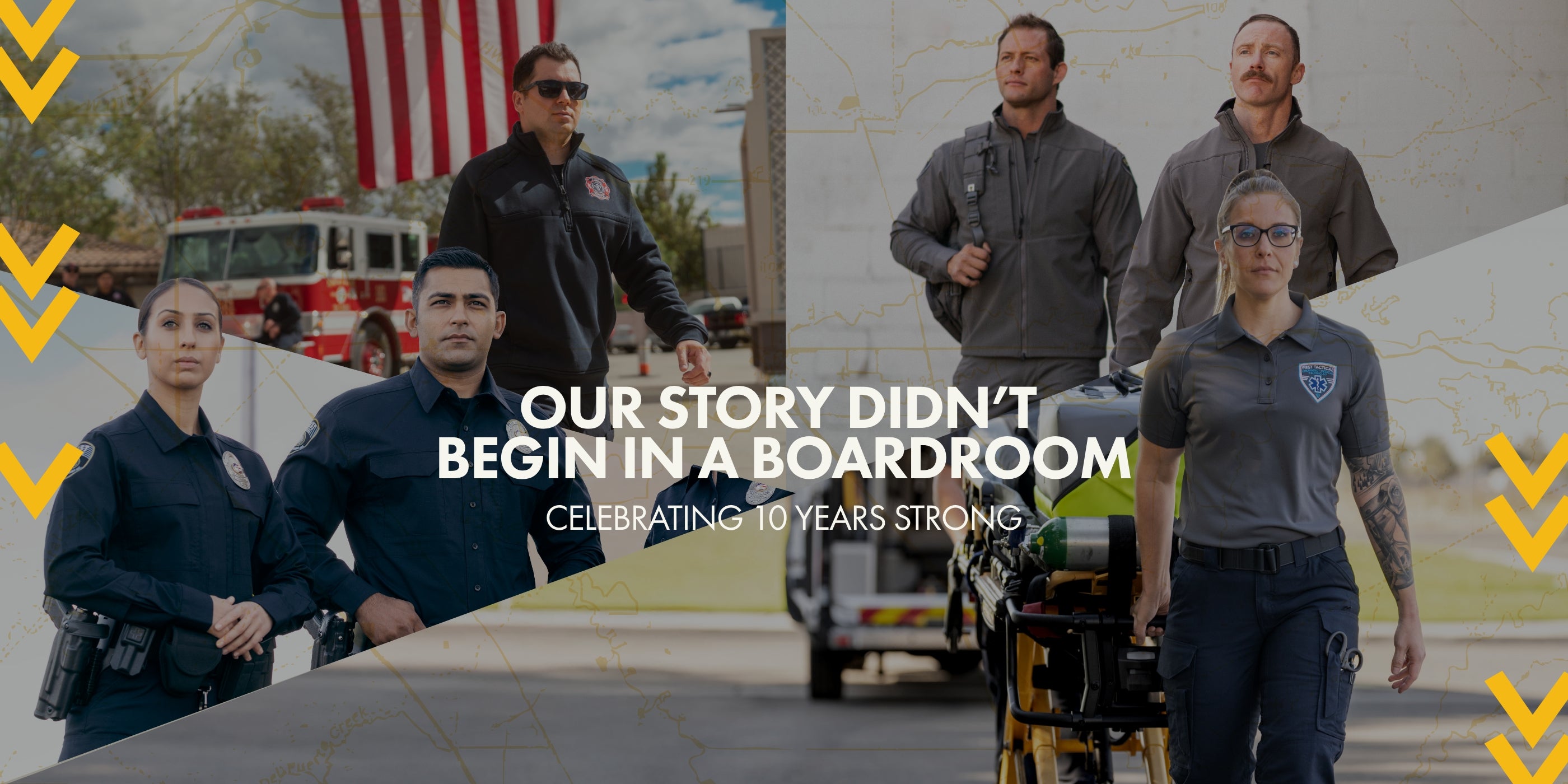 Our Story Didn't Begin In A Boardroom. Celebrating 10 Years Strong.