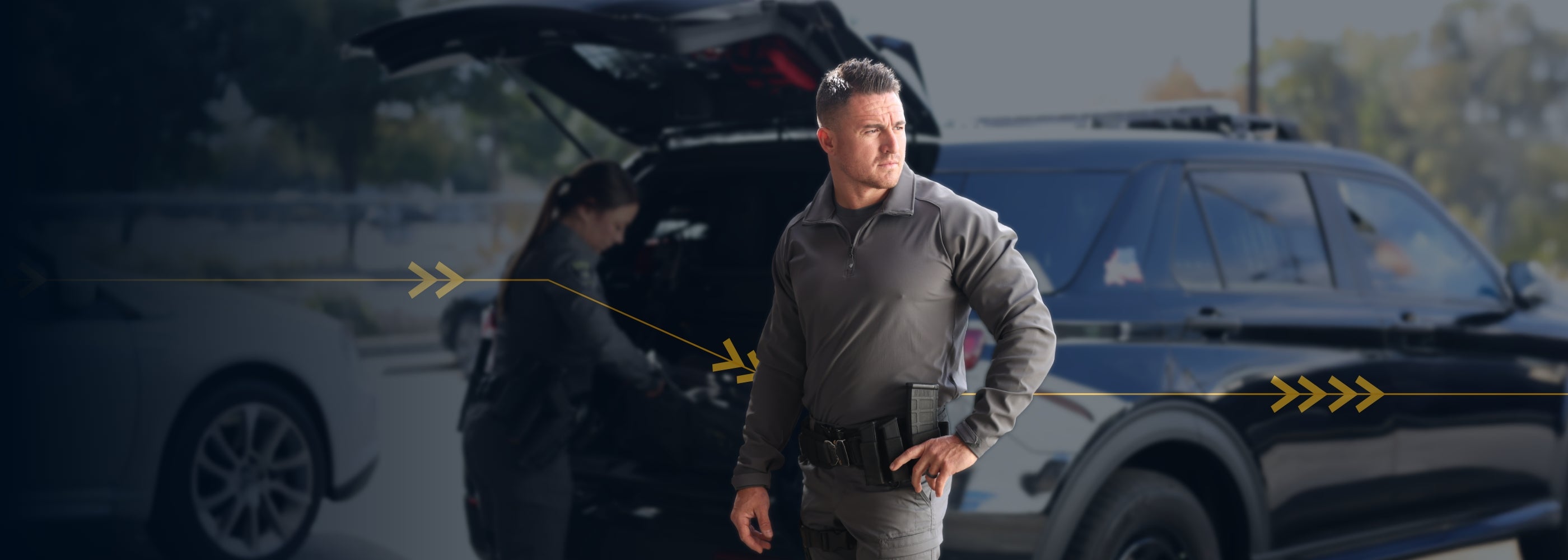 The Perfect Mid Layer. Men's PRO DUTY™ Pullover. Shop Now.