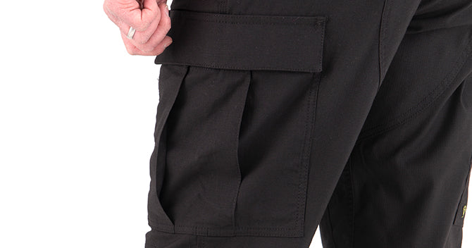 Black V2 BDU Pant cargo pocket