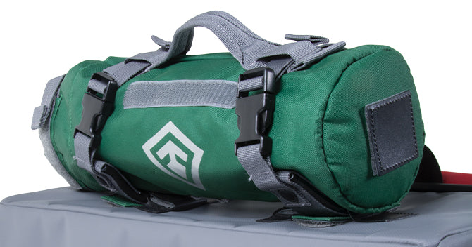 O2 Kit with two C-Clamps and Velcro closures