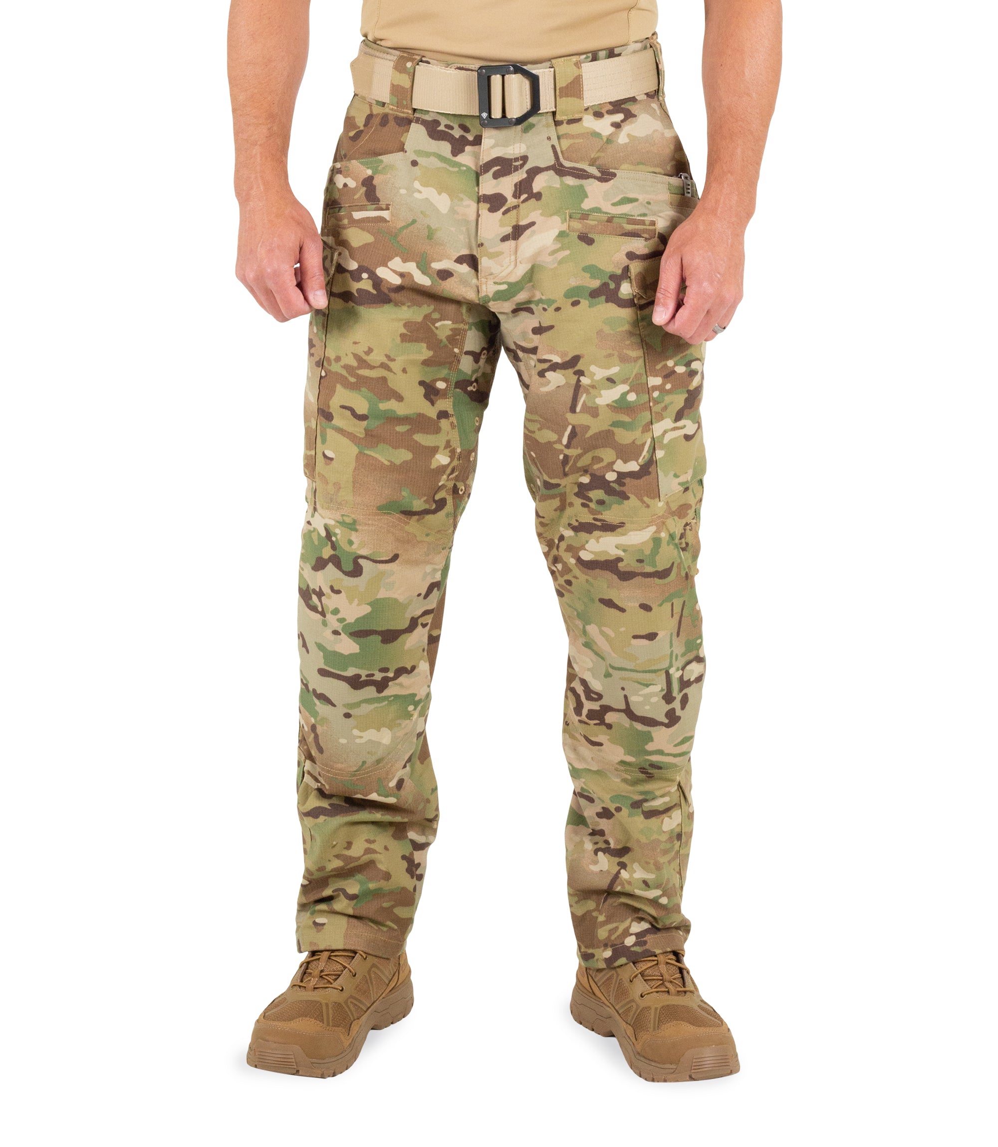 Front of Men's Defender Pants in MultiCam® |color_multicam