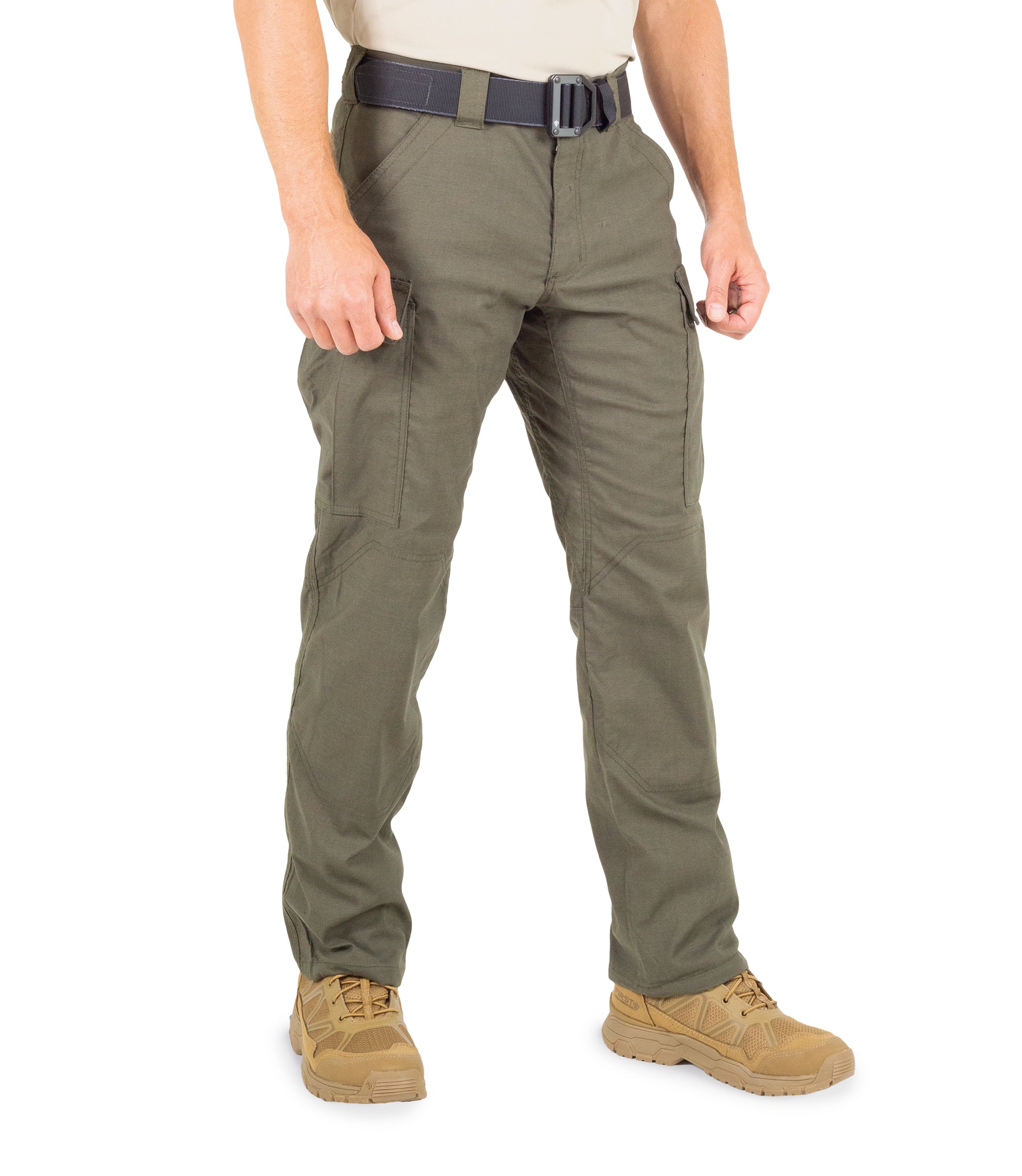 Side of Men's V2 BDU Pant in OD Green |color_od green