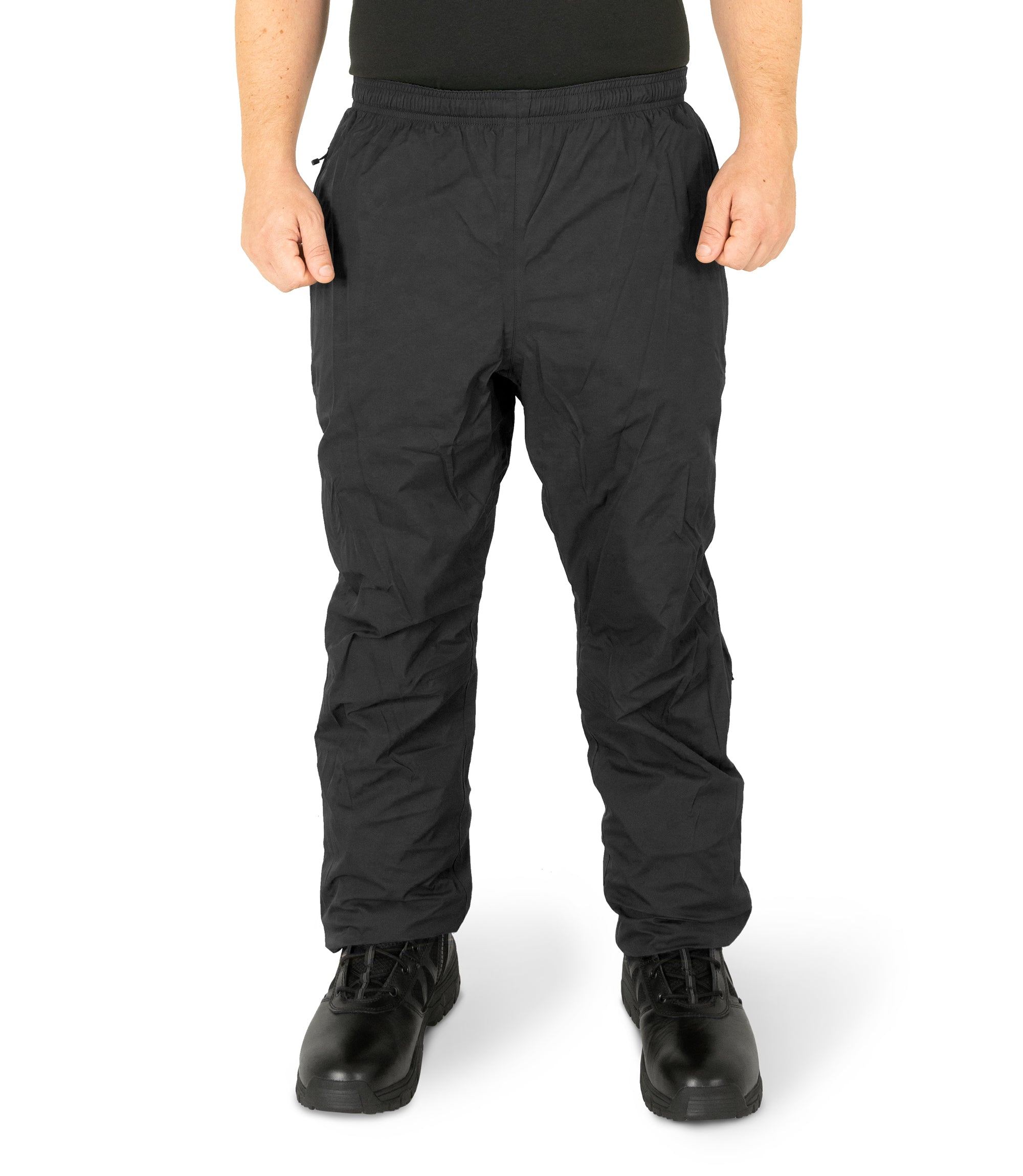 Front of Tactix Rain Pant in Black |color_black