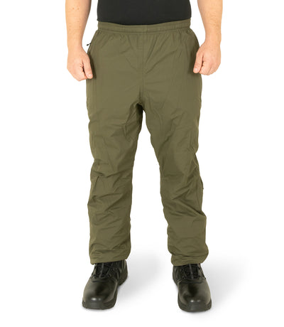 Front of Tactix Rain Pant in OD Green