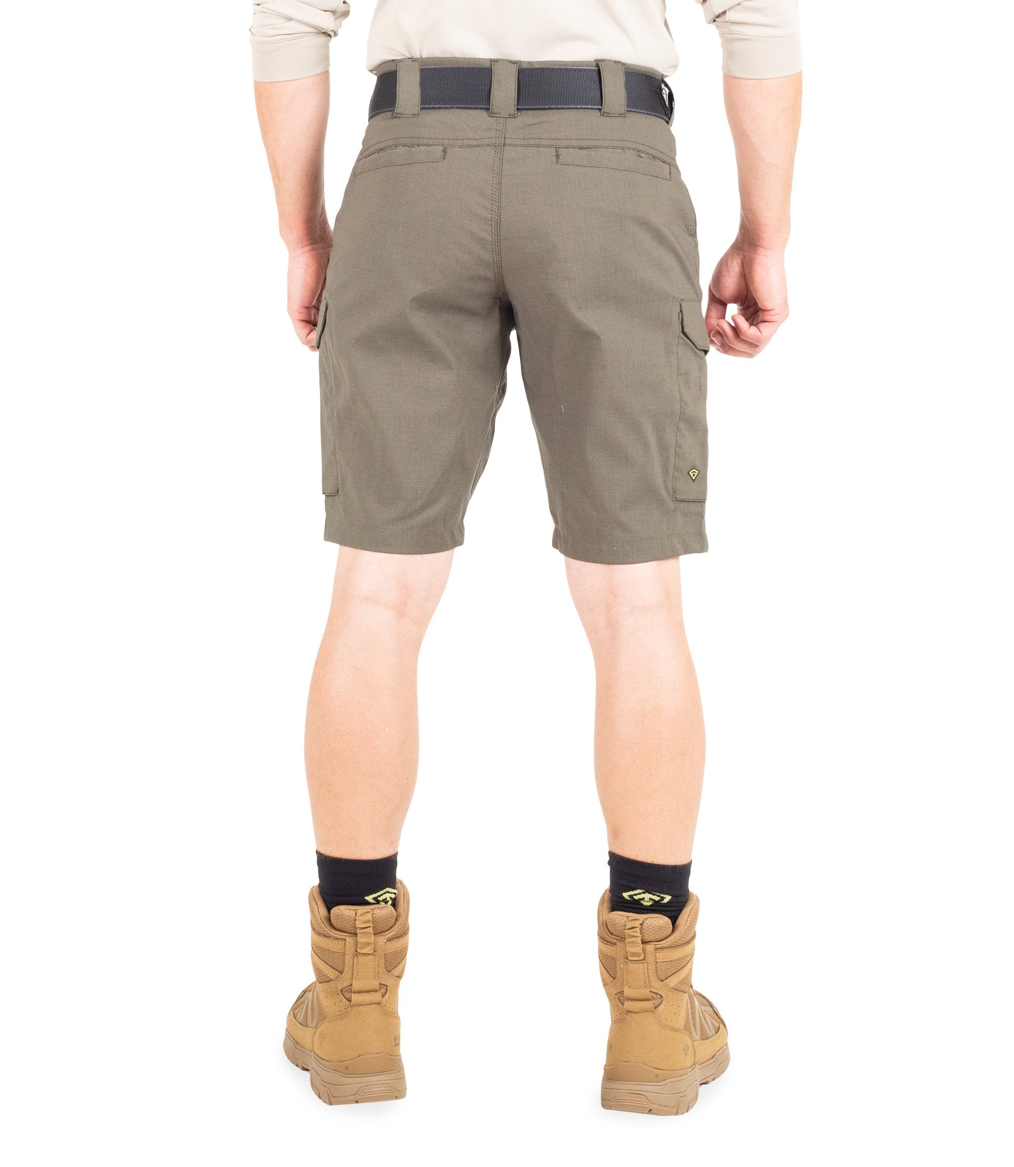 Back of Men's V2 Tactical Short in Ranger Green|color_ranger green