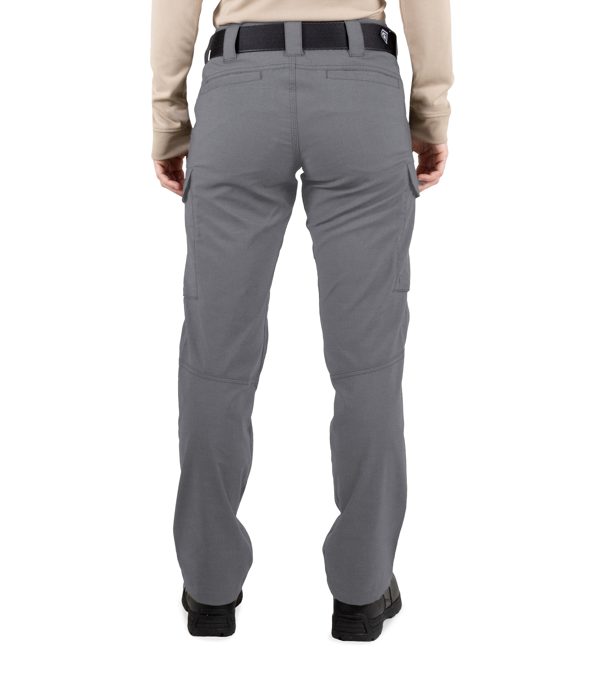 Back of Women's V2 Tactical Pants in Wolf Grey |color_wolf grey