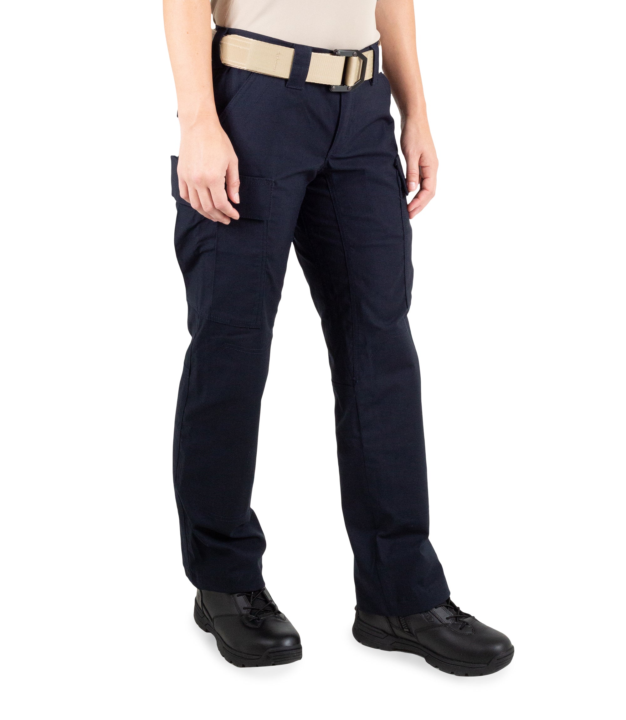 Side of Women's V2 BDU Pant in Midnight Navy |color_midnight navy