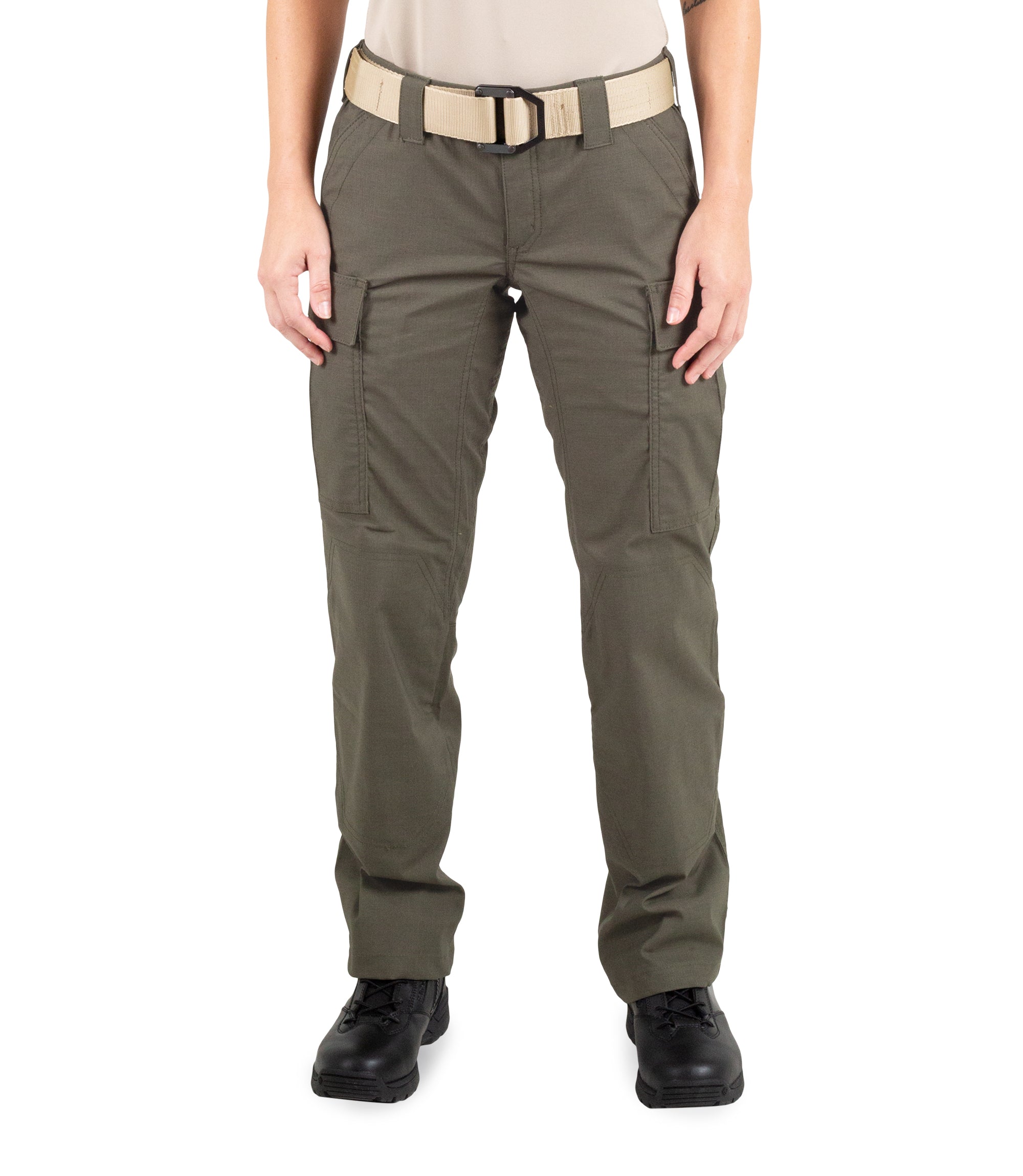Front of Women's V2 BDU Pant in OD Green |color_od green