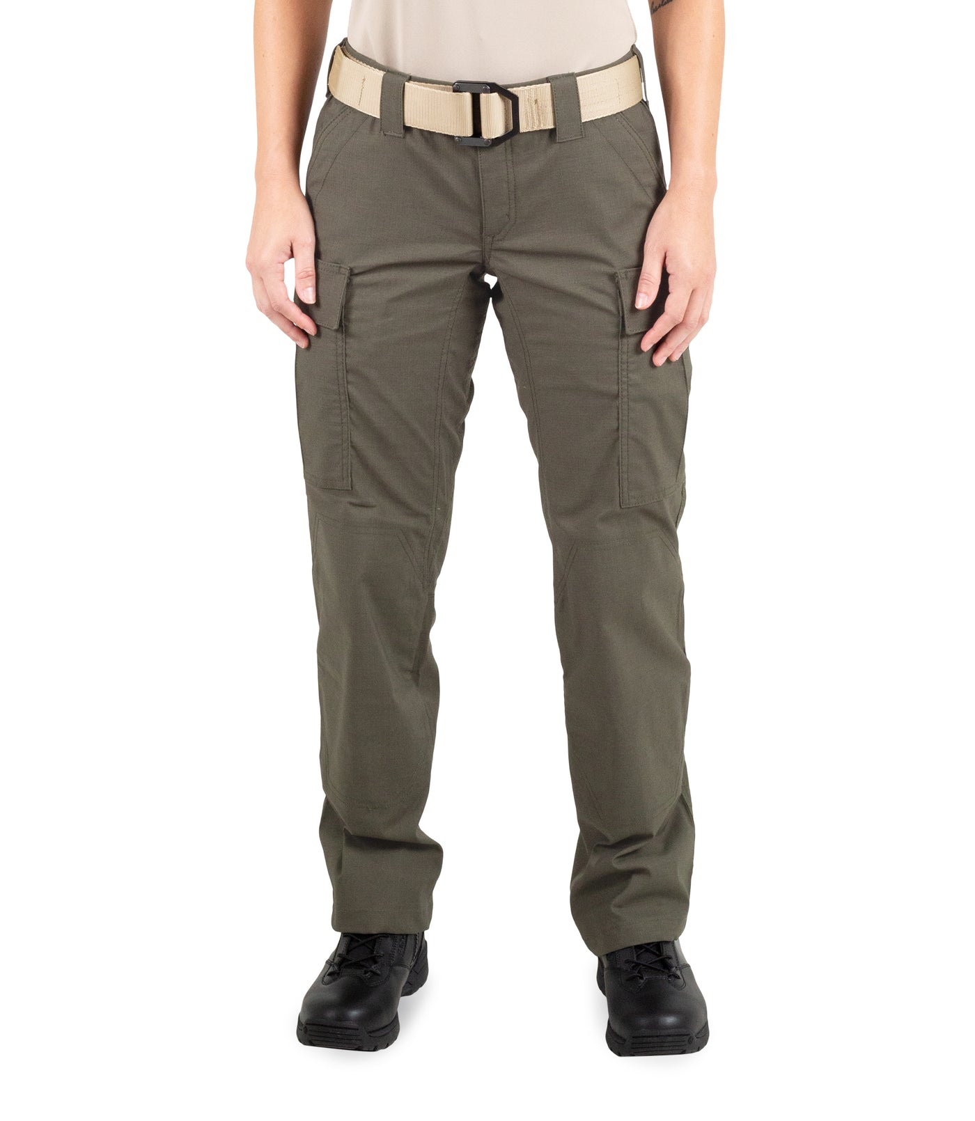 Front of Women's V2 BDU Pant in OD Green