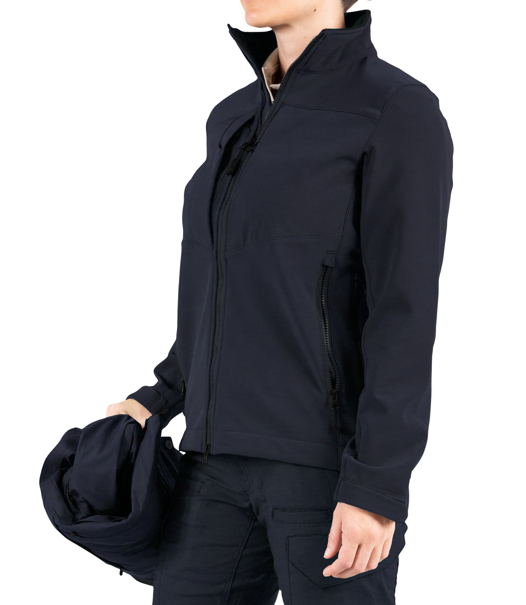 Softshell Jacket for Women’s Tactix 3-In-1 System Parka in Midnight Navy|color_midnight navy