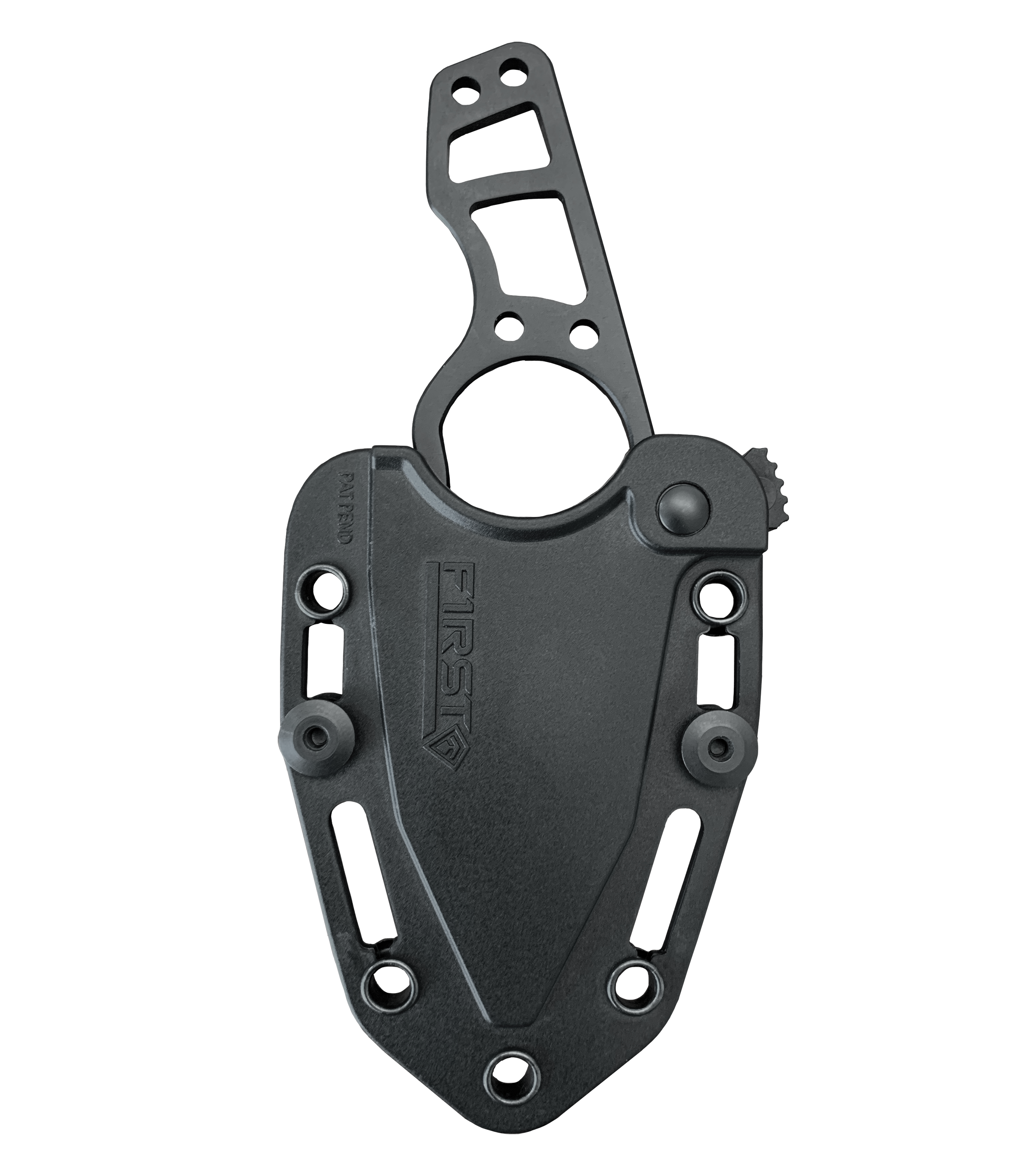 Front of Scorpion Tanto in Black |color_black