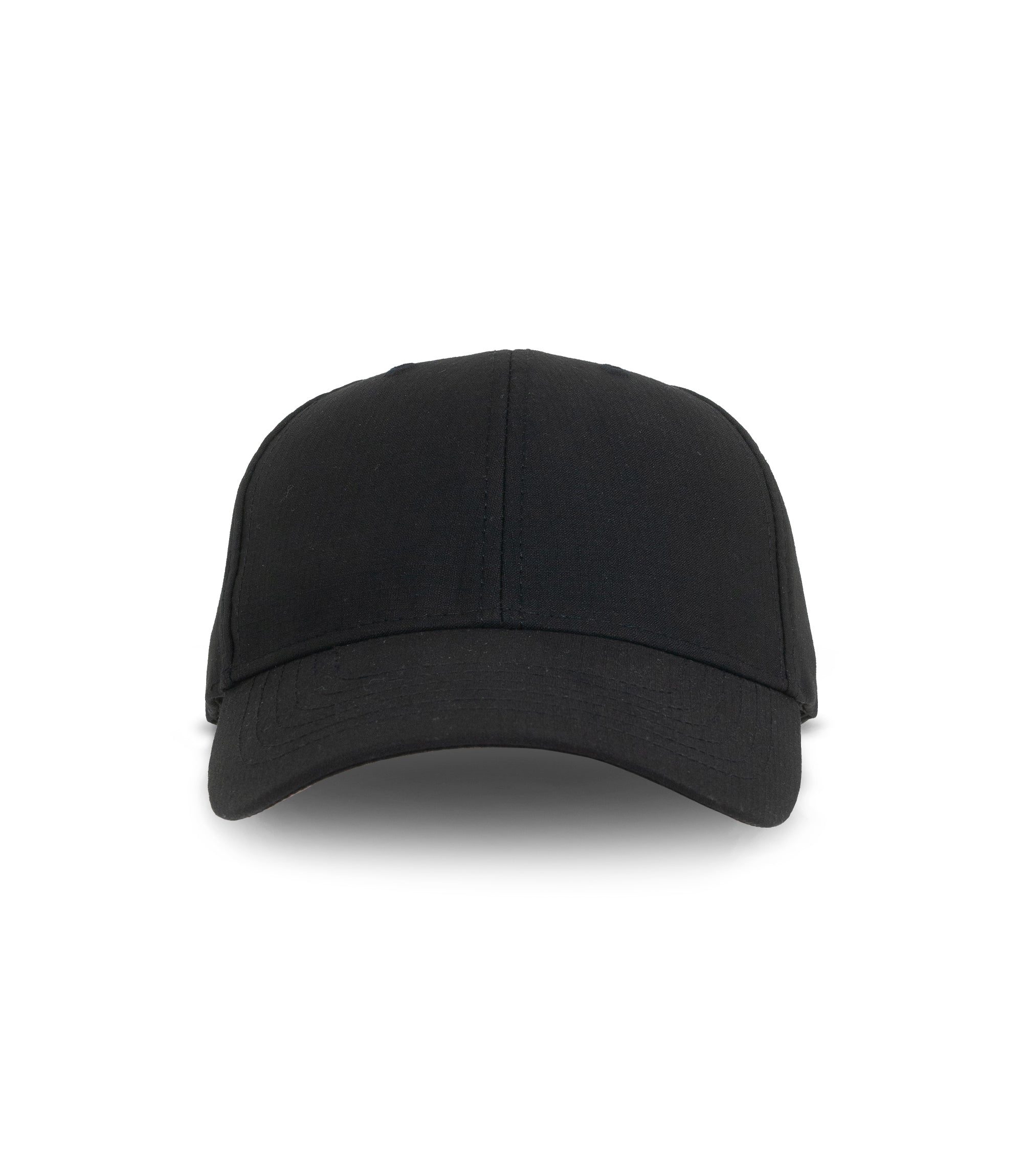 Front of FT Flex Hat in Black |color_black