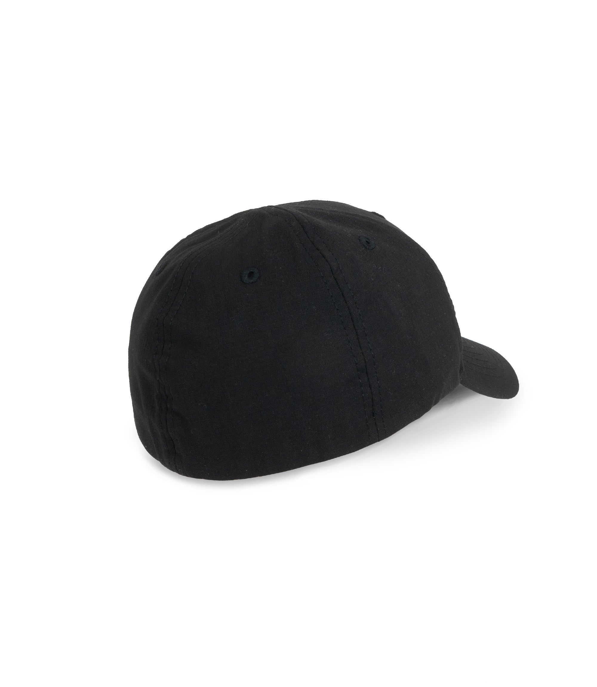 Back of FT Flex Hat in Black |color_black