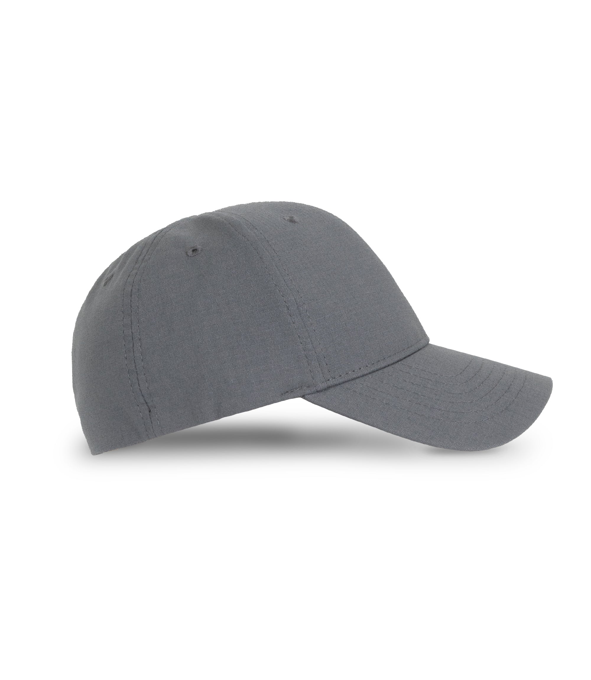 Side of FT Flex Hat in Wolf Grey |color_wolf grey