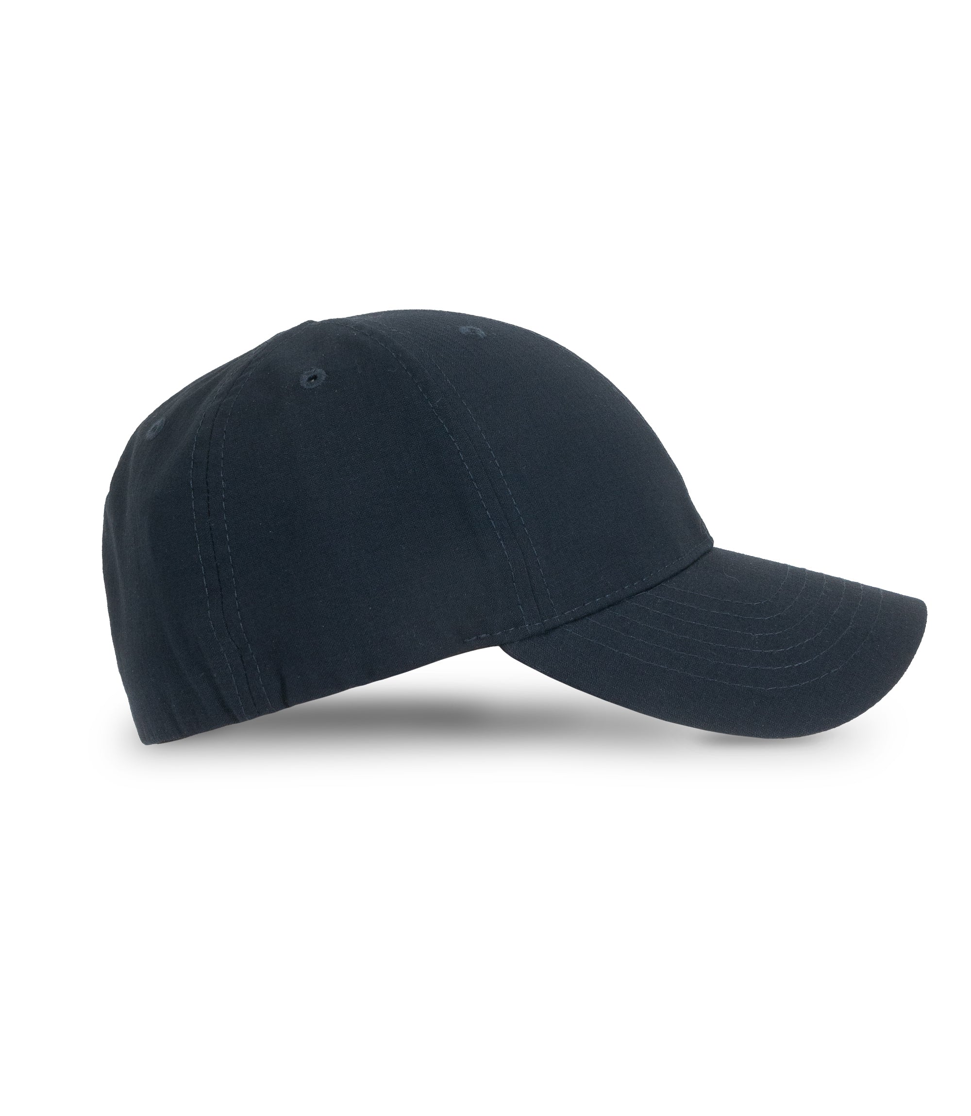 Side of FT Flex Hat in Midnight Navy |color_midnight navy