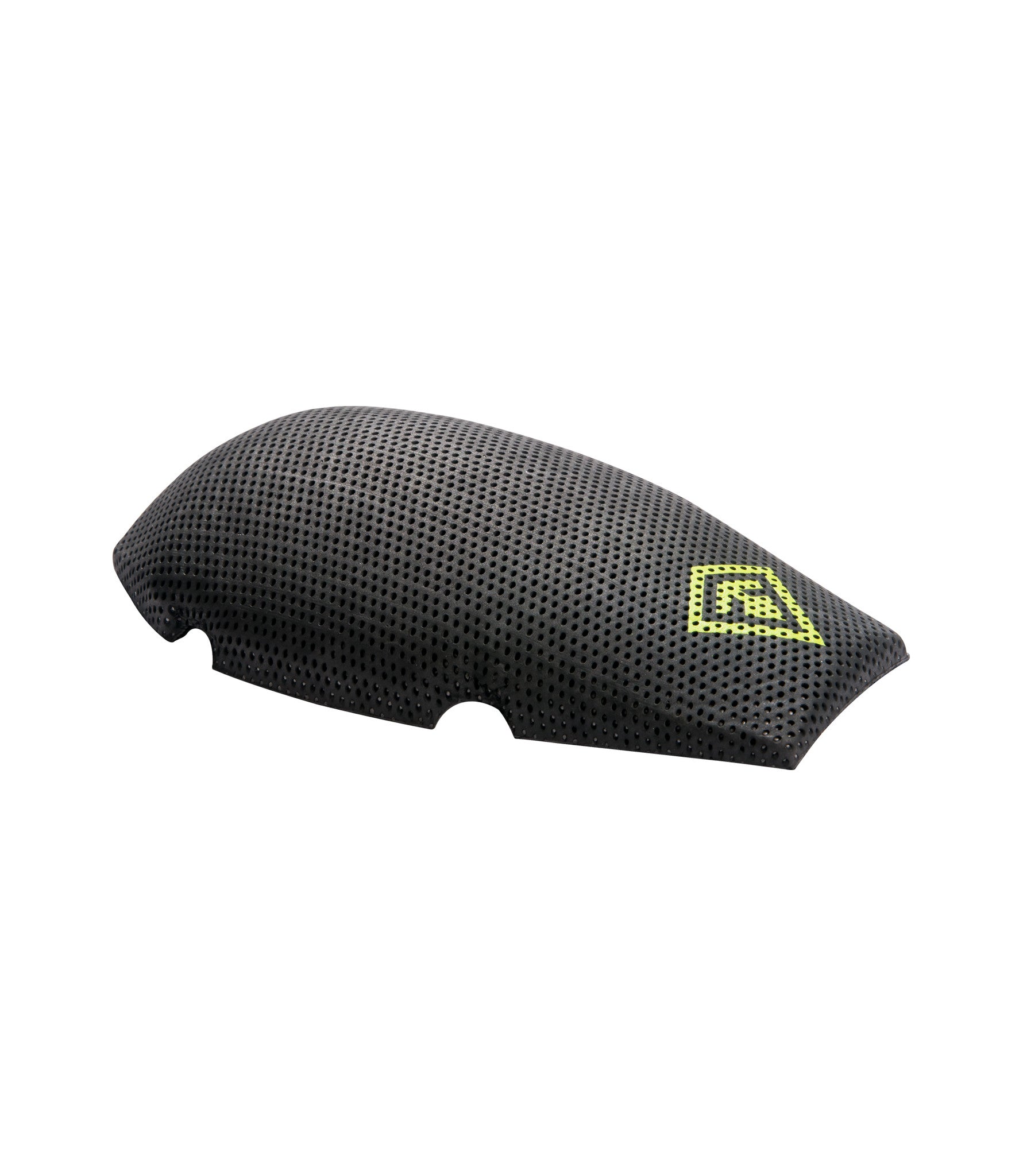 Front of Internal Knee Pads in Black |color_black