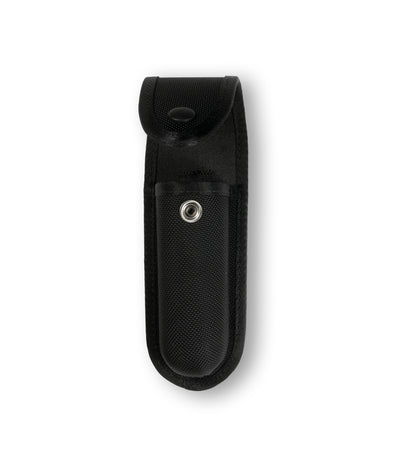 Open Front of Flashlight Case - Small in Black