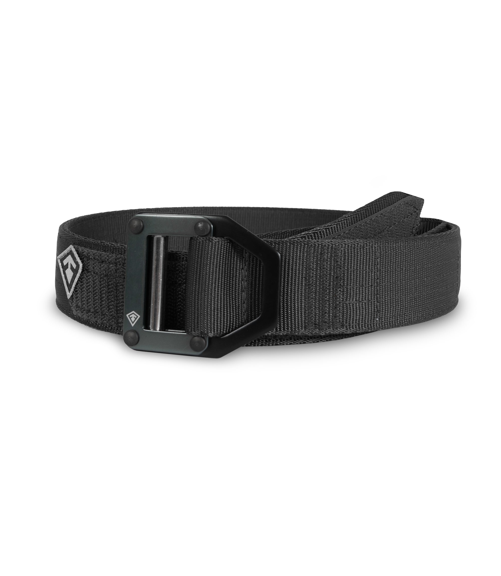 Front of Tactical Belt 1.75” in Black |color_black