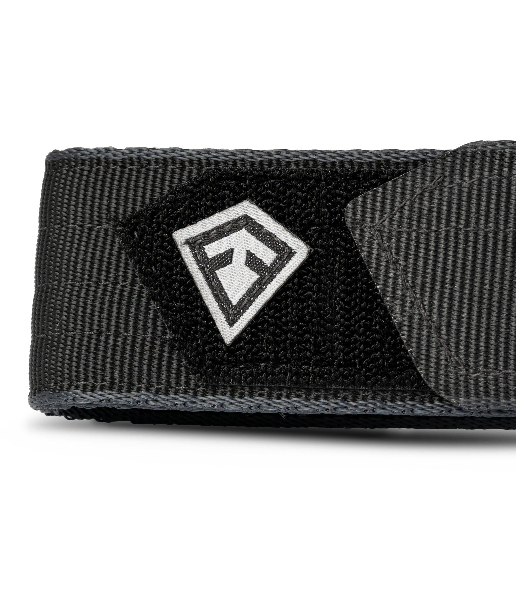 Closeup logo of Riggers Belt 1.75" in Black |color_black