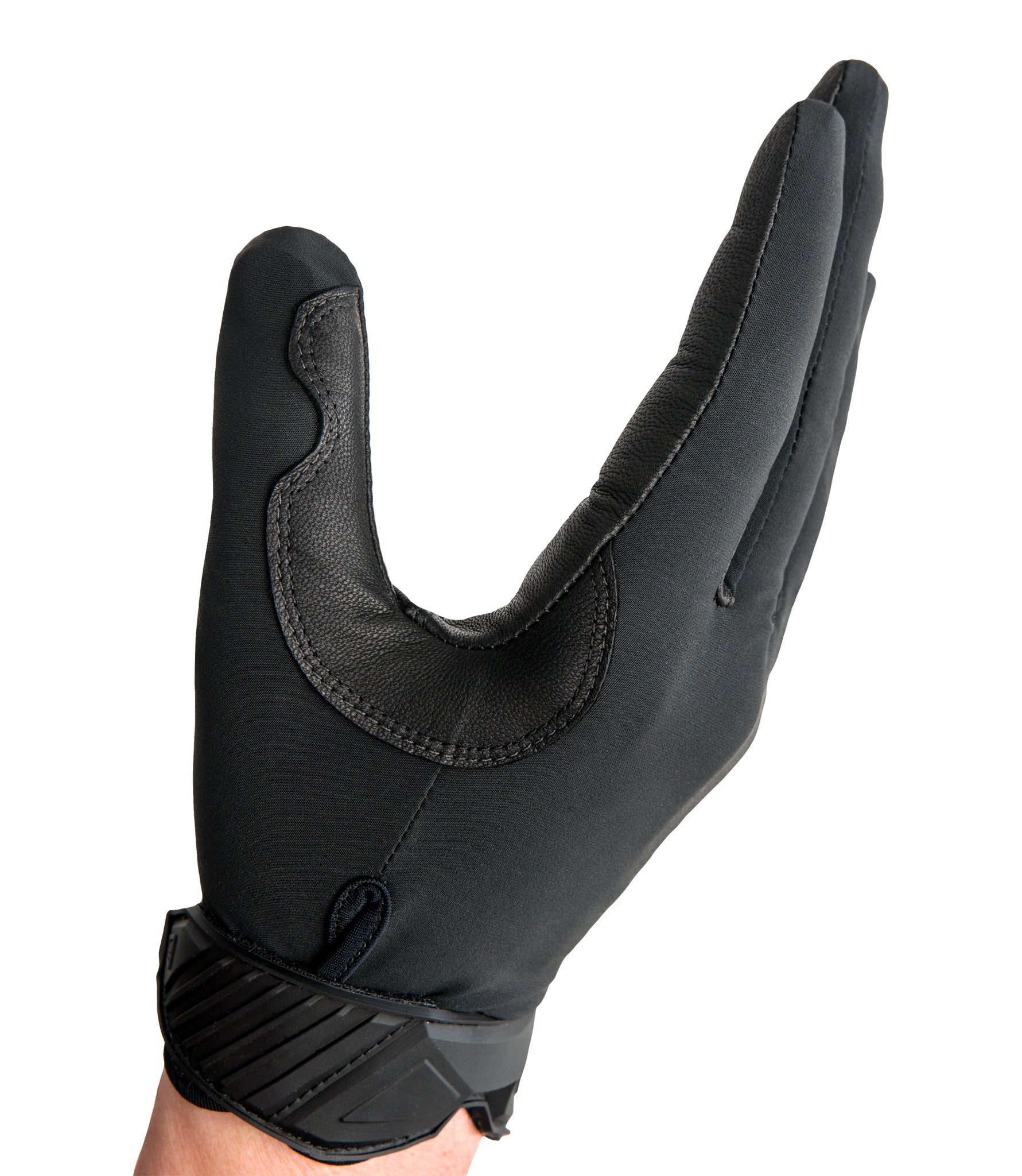 Women’s Lightweight Patrol Glove in Black U-Shape |color_black