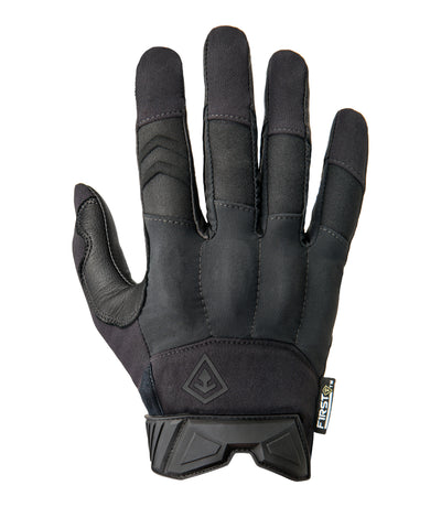 Front of Men's Pro Knuckle Glove in Black