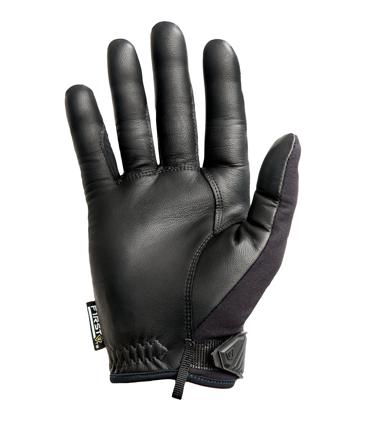 Palm of Men's Pro Knuckle Glove in Black
