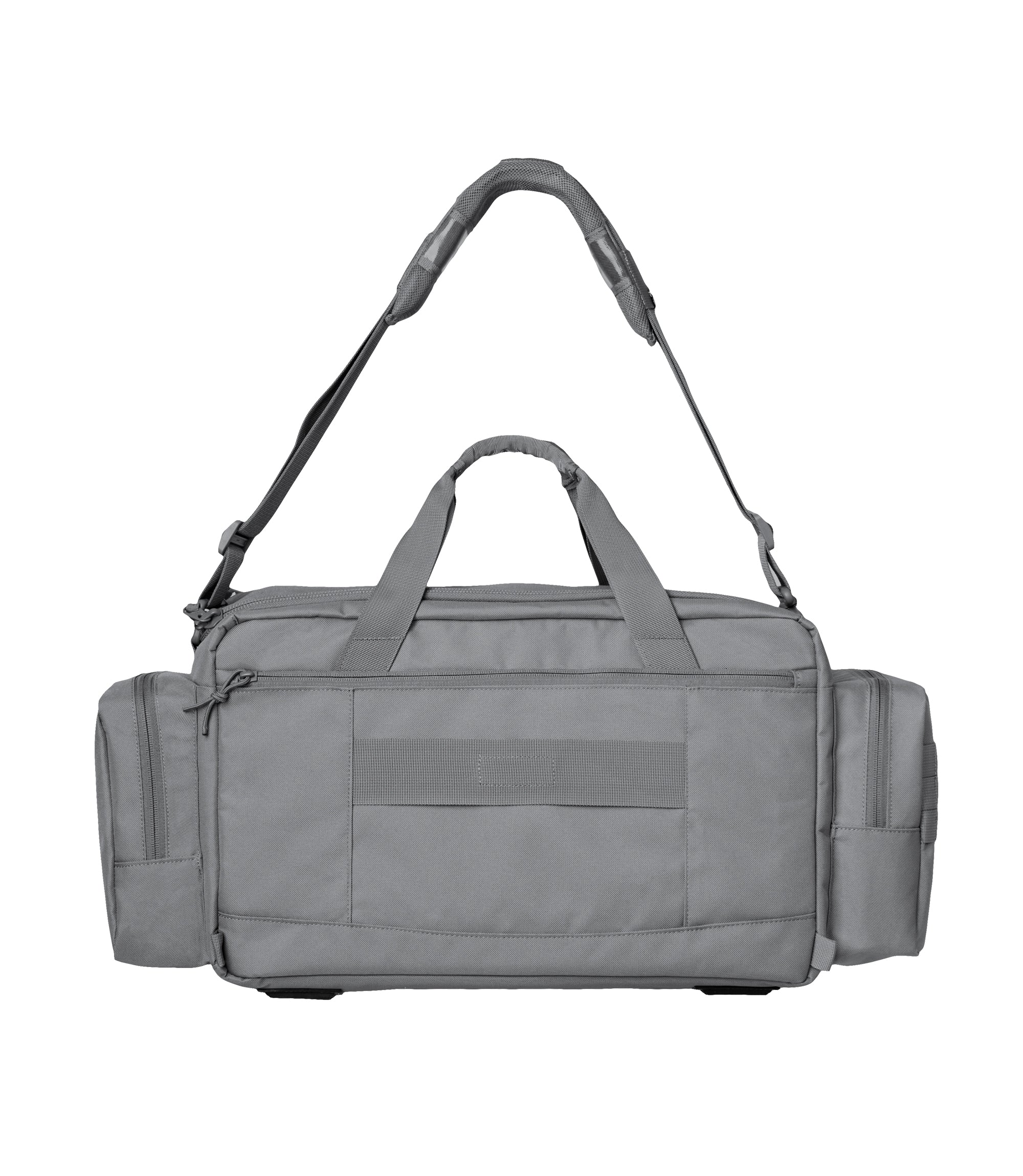 Back of Recoil Range Bag 40L in Wolf Grey |color_wolf grey