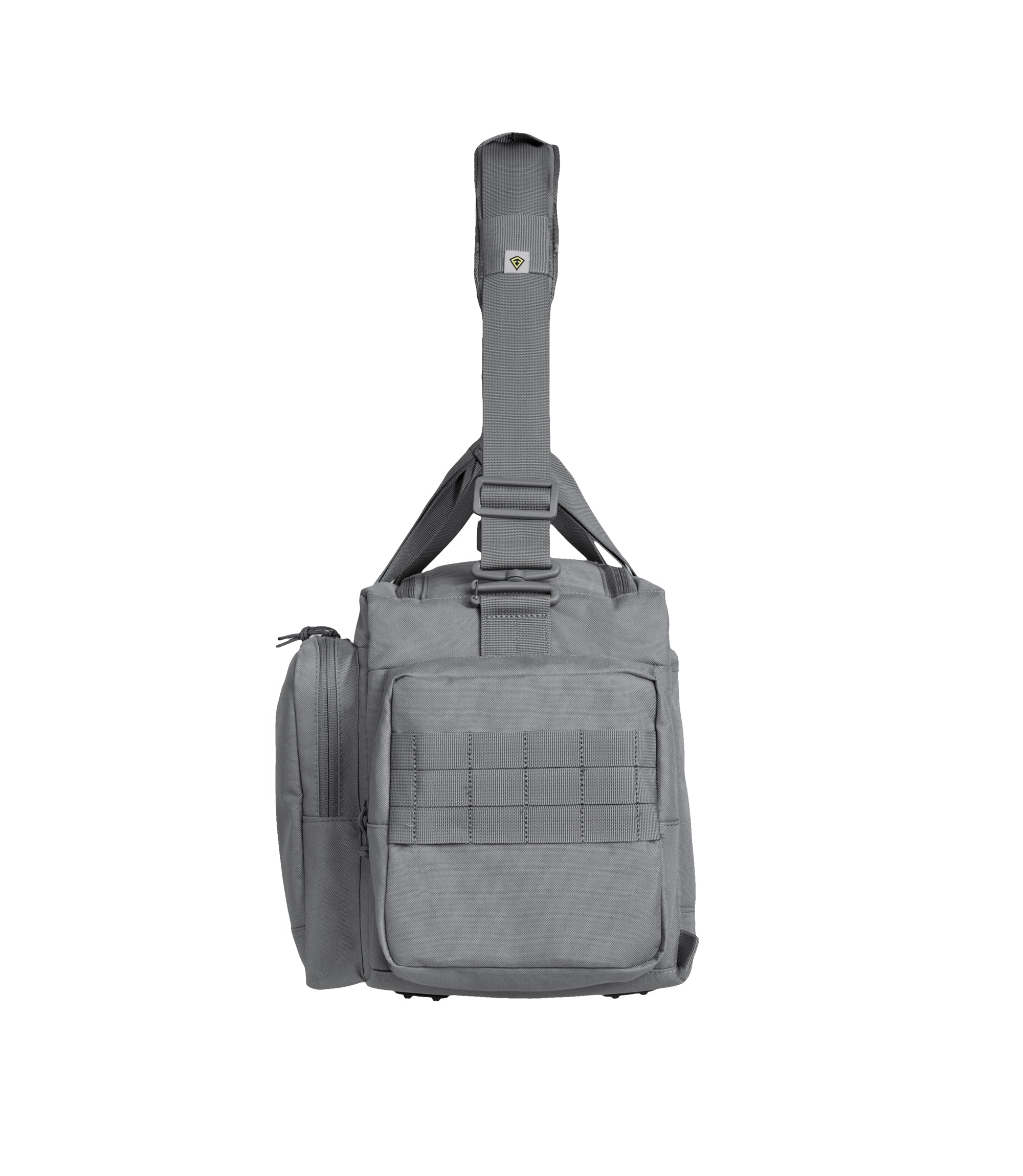 Side of Recoil Range Bag 40L in Wolf Grey |color_wolf grey