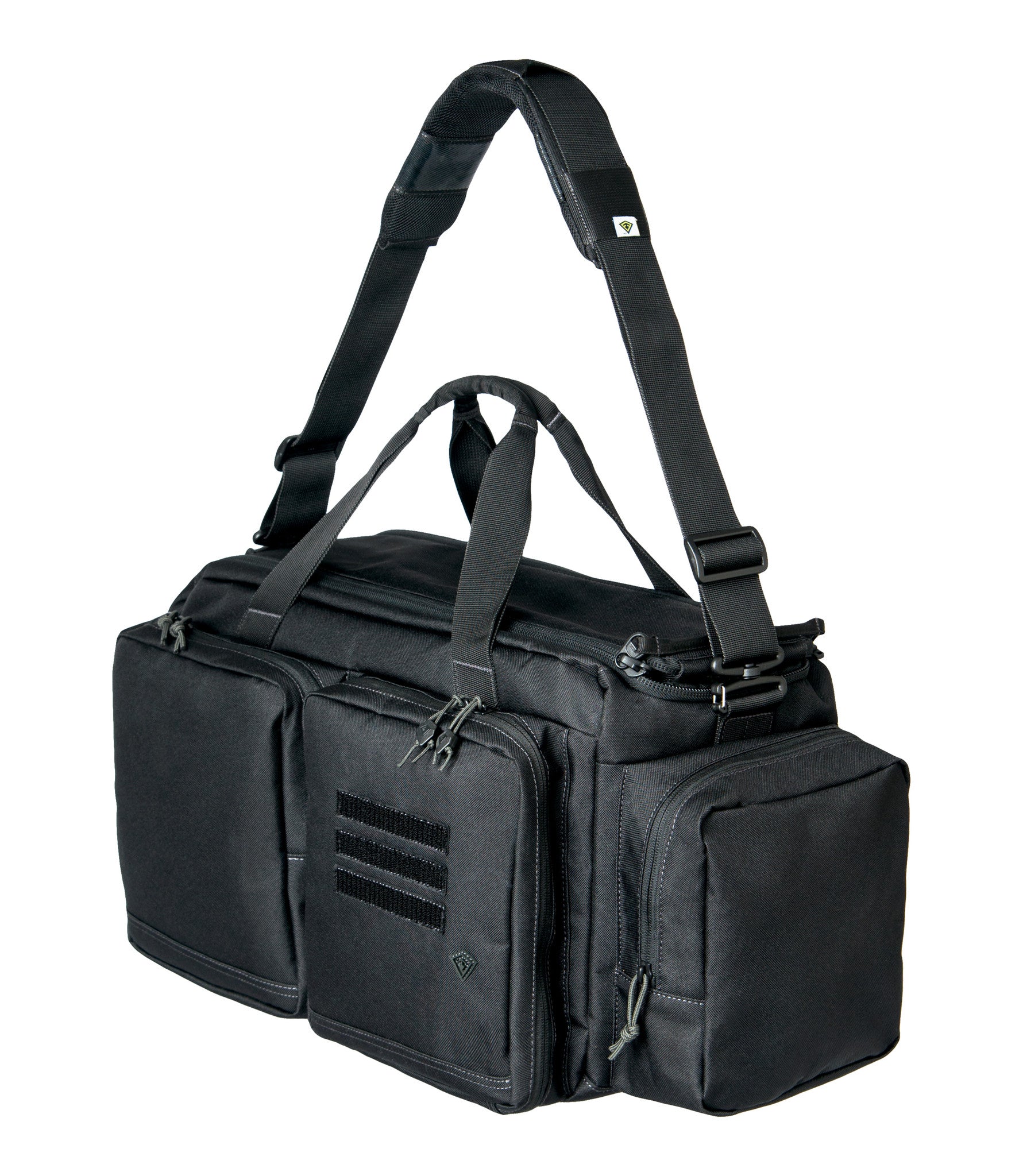 Front of Recoil Range Bag 40L in Black |color_black