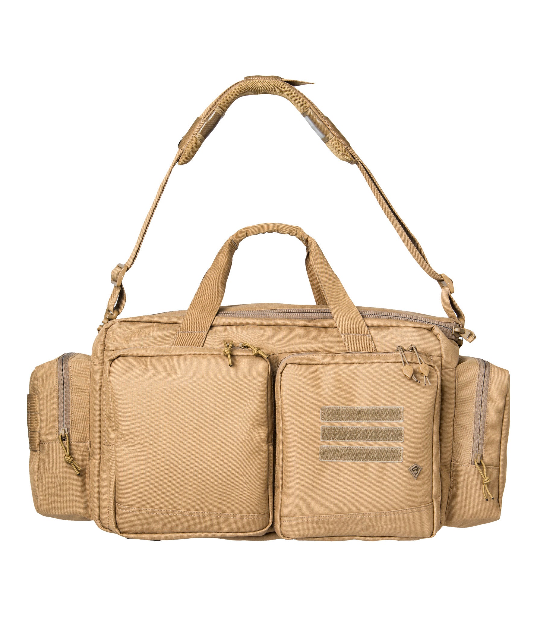 Front of Recoil Range Bag 40L in Coyote |color_coyote