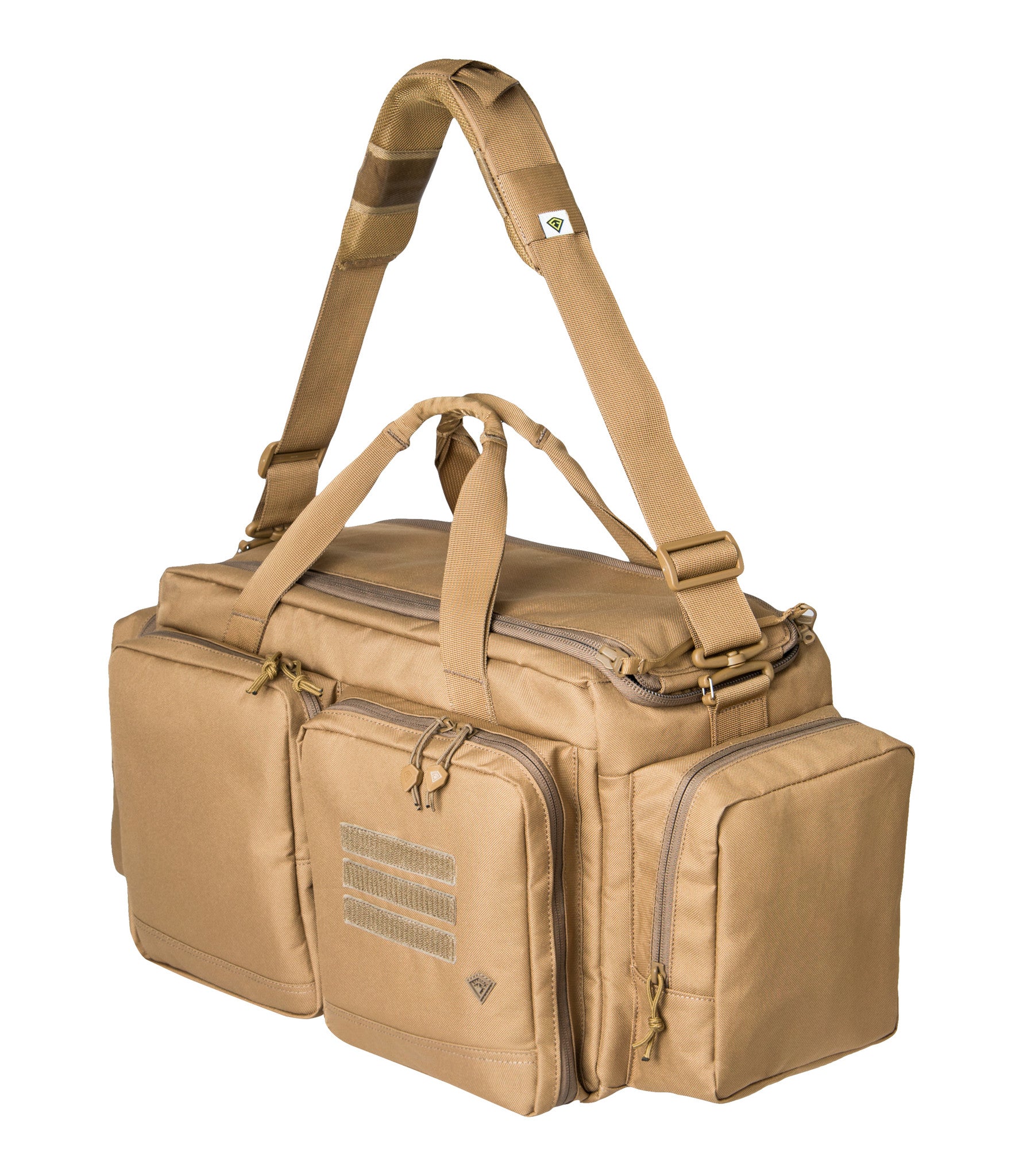 Front of Recoil Range Bag 40L in Coyote |color_coyote
