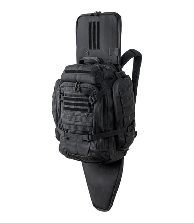 Front of Specialist 3-Day Backpack 56L in Black with Rifle Sleeve
