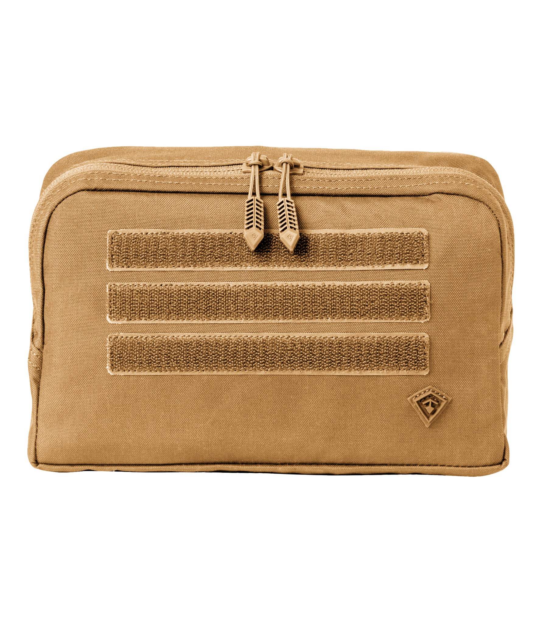 Front of Tactix Series 9x6 Utility Pouch in Coyote |color_coyote