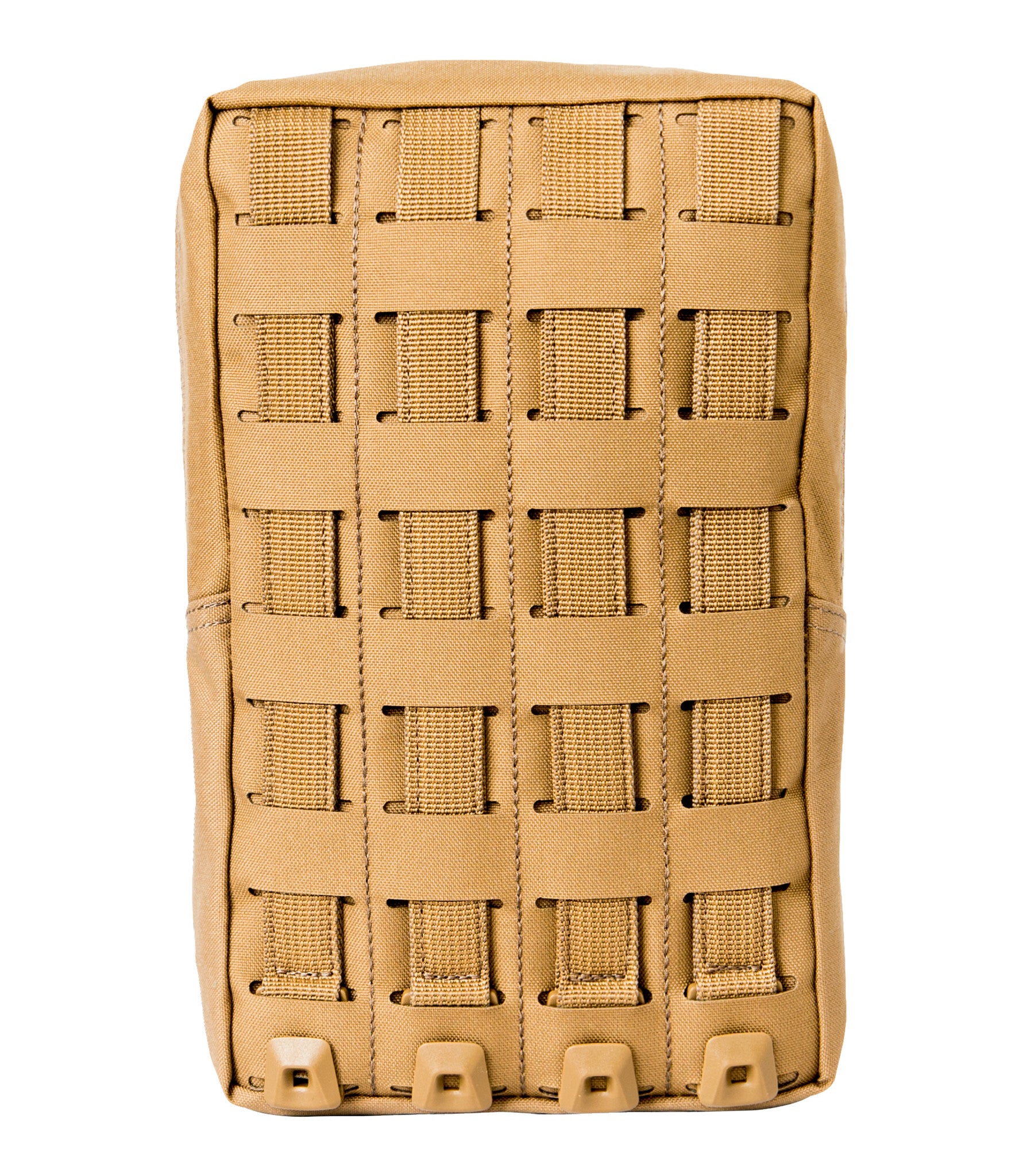 Back of Tactix Series 6x10 Utility Pouch in Coyote |color_coyote