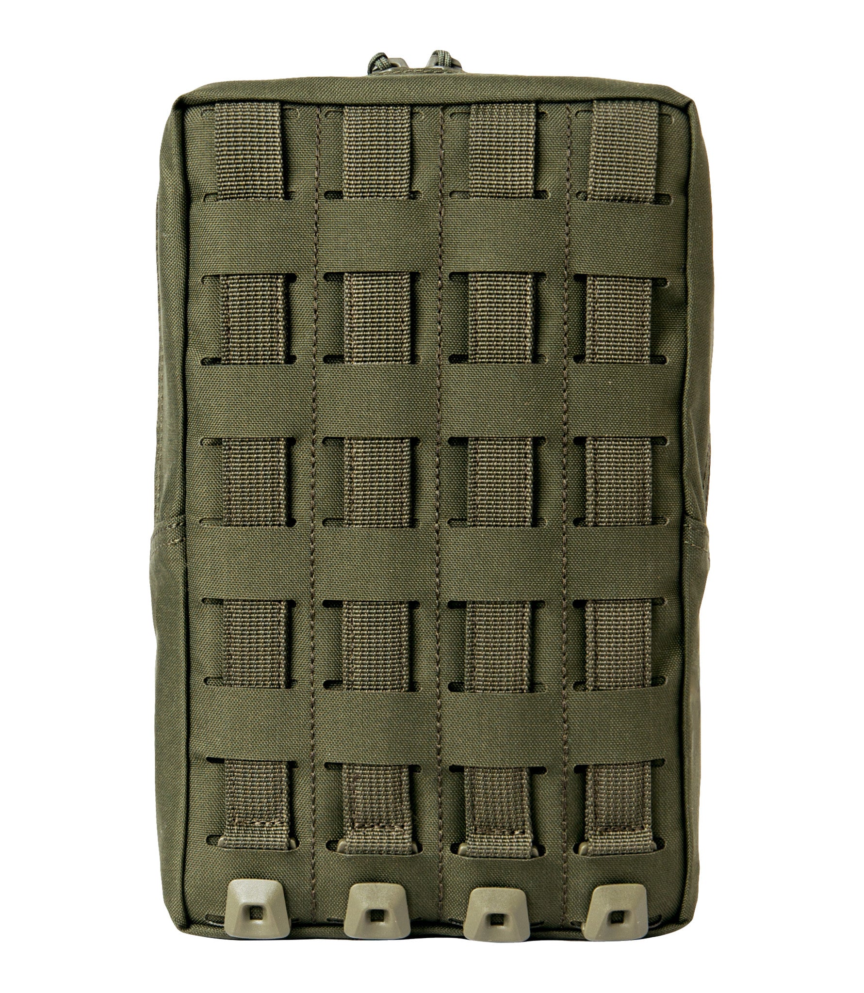 Back of Tactix Series 6x10 Utility Pouch in OD Green |color_od green