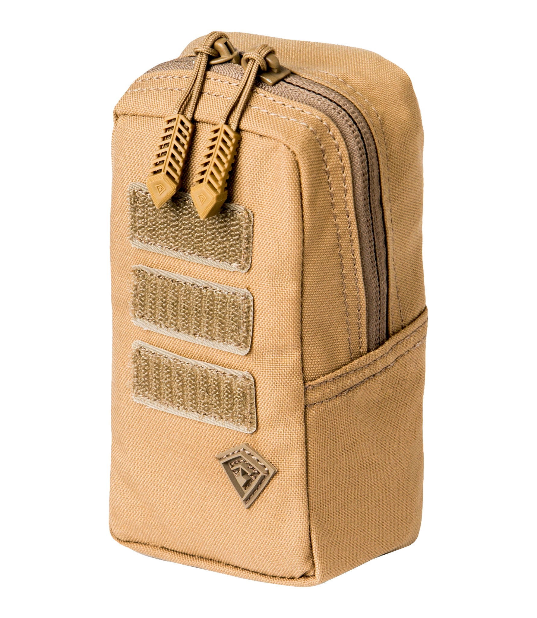 Front of Tactix Series 3x6 Utility Pouch in Coyote |color_coyote
