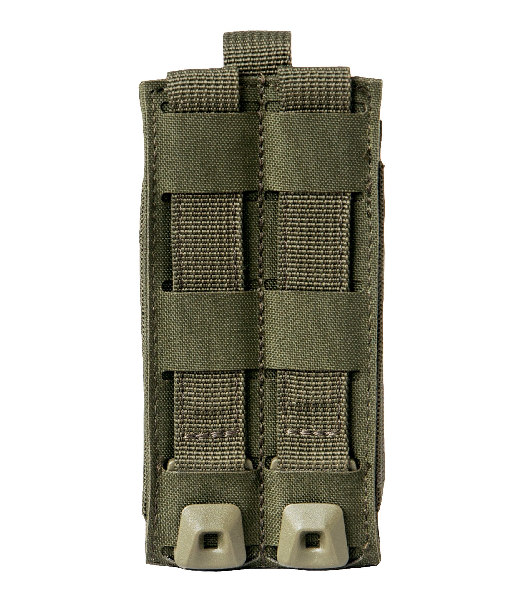 Back of Tactix Series Media Pouch - Medium in OD Green |color_od green