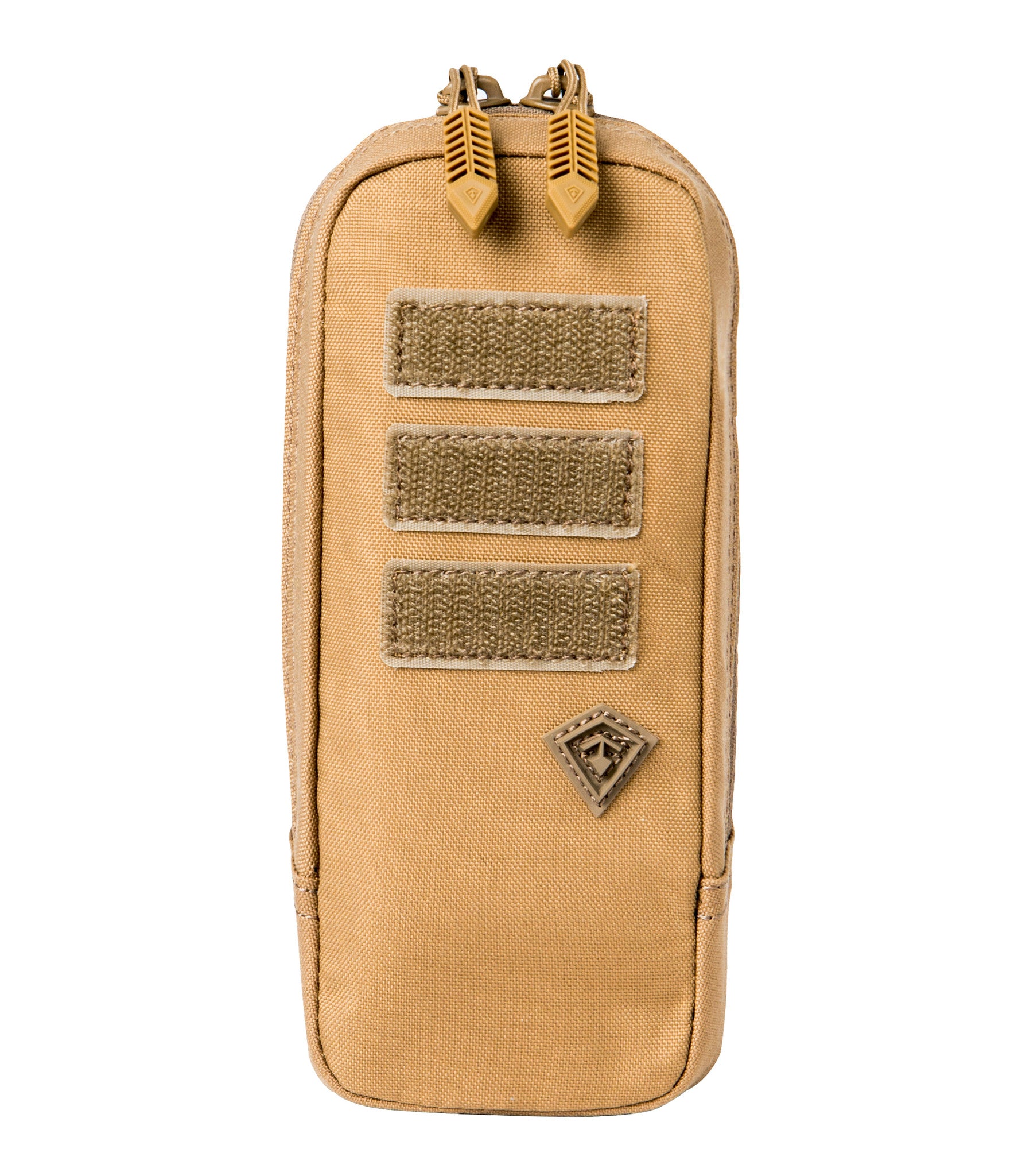 Front of Tactix Series Eyewear Pouch in Coyote |color_coyote