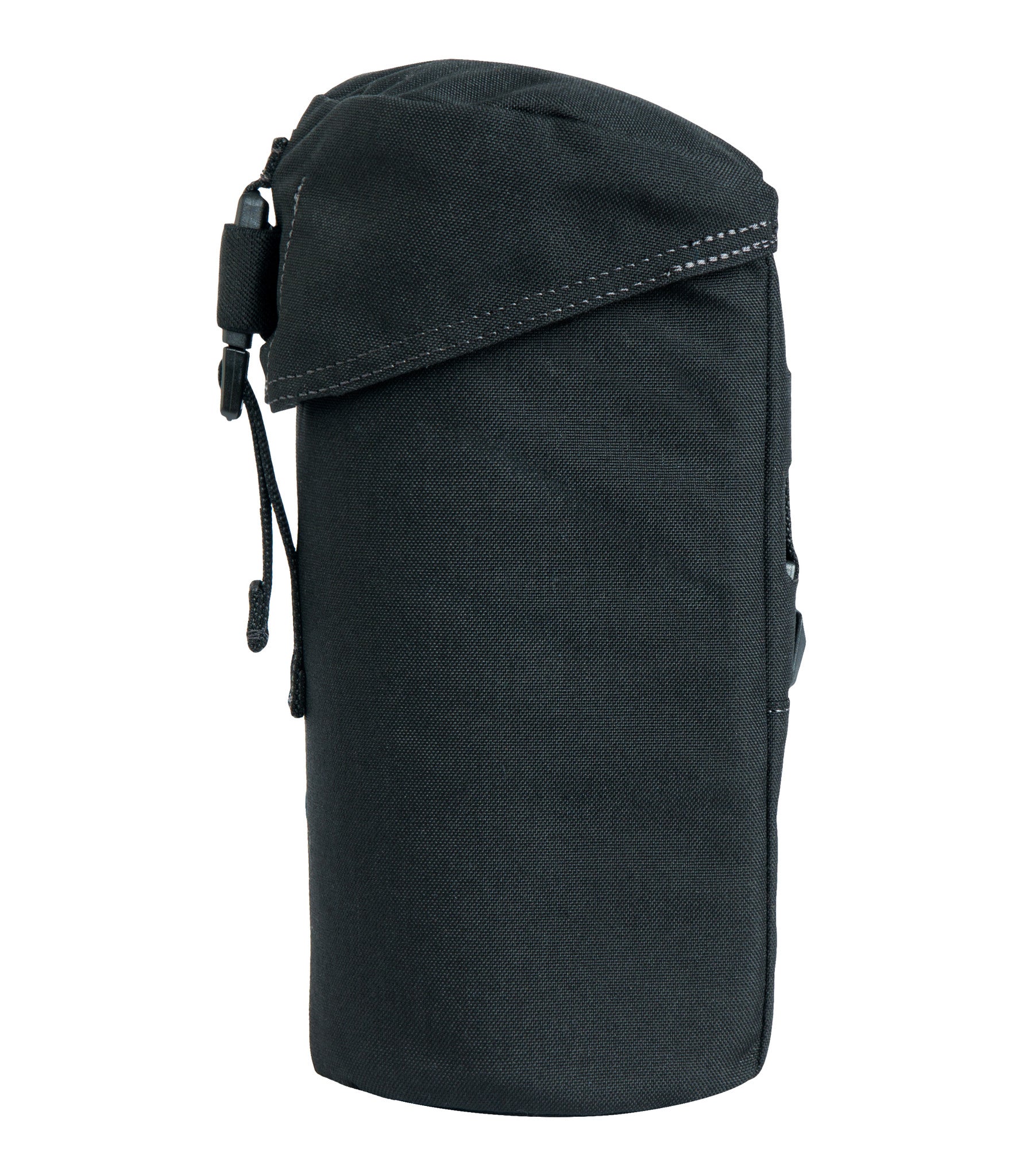 Side of Tactix Series Bottle Pouch – 1.0 Liter in Black |color_black