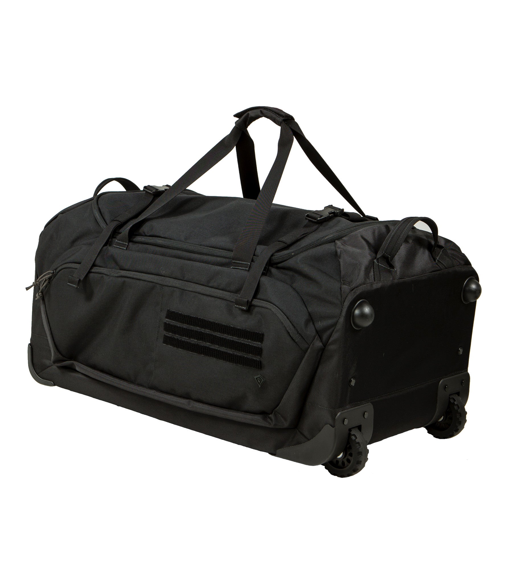 Side of Specialist Rolling Duffle 90L in Black |color_black