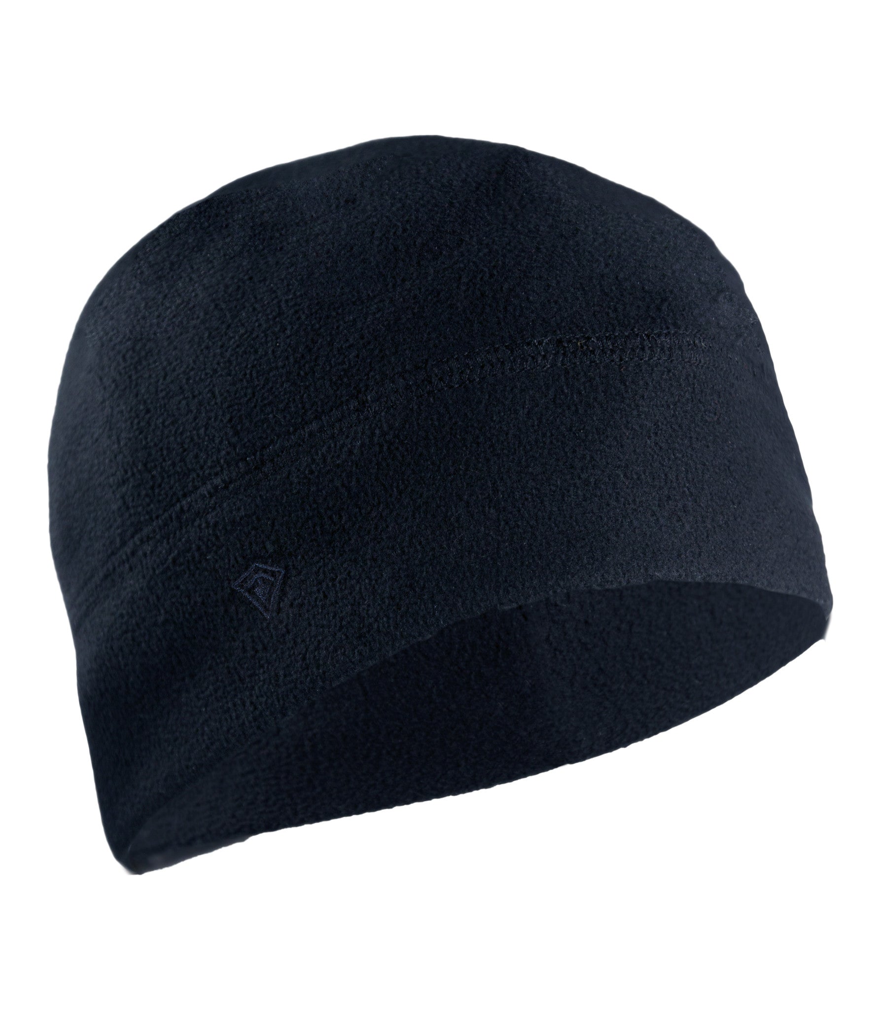 Front of Fleece Service Beanie in Midnight Navy |color_midnight navy