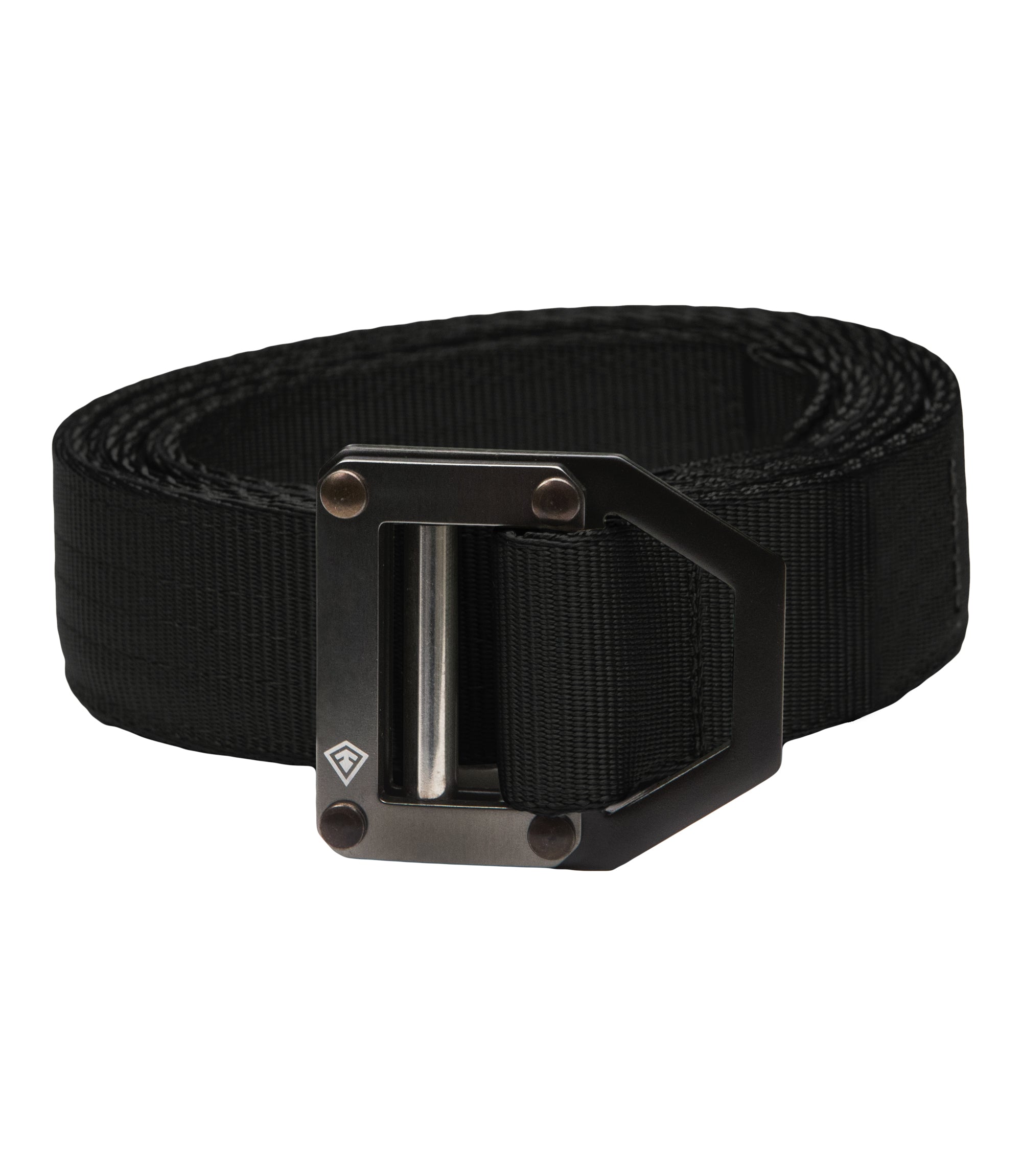 Front of Tactical Belt 1.5” in Black |color_black