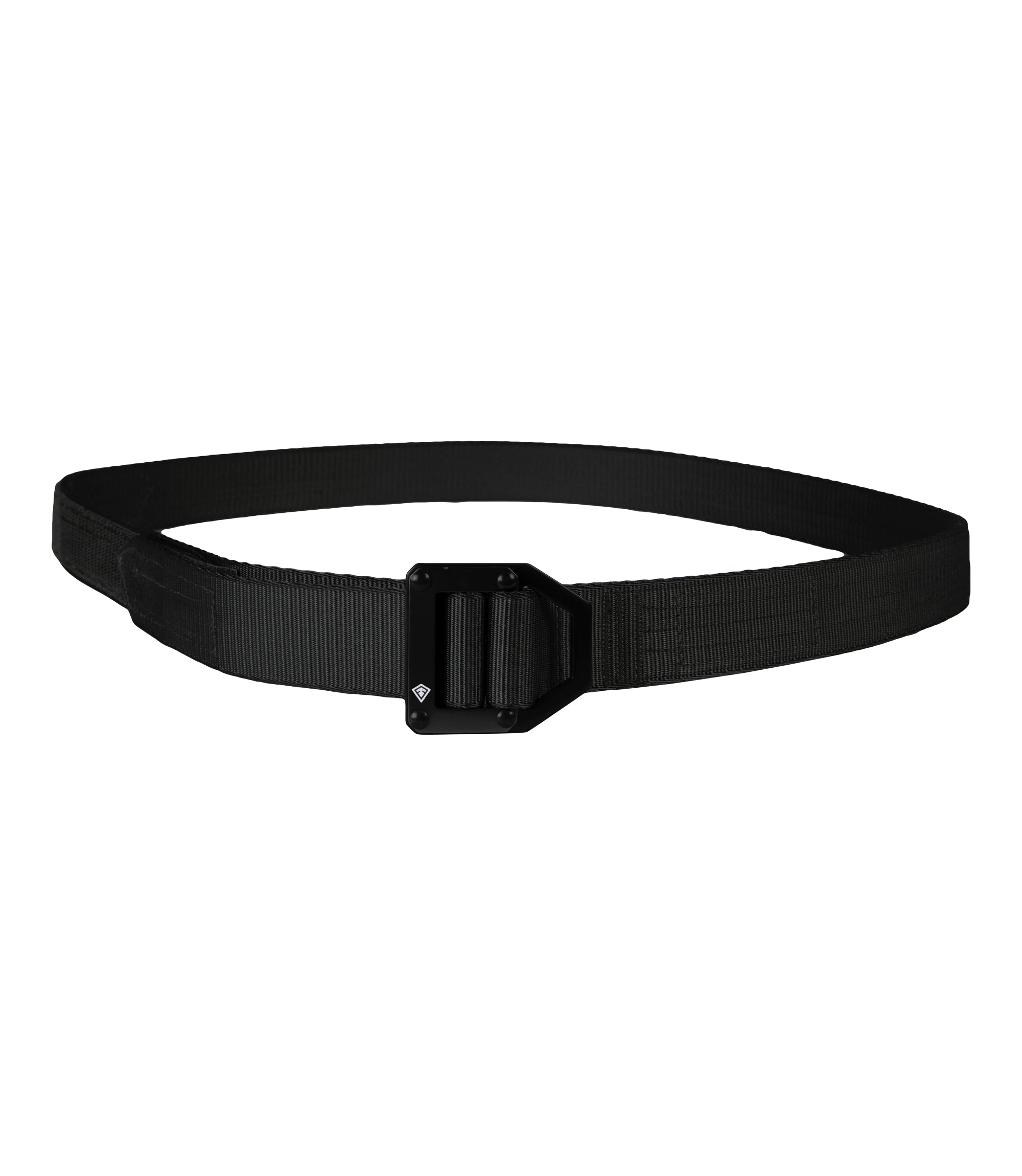 Front of Tactical Belt 1.5” in Black |color_black