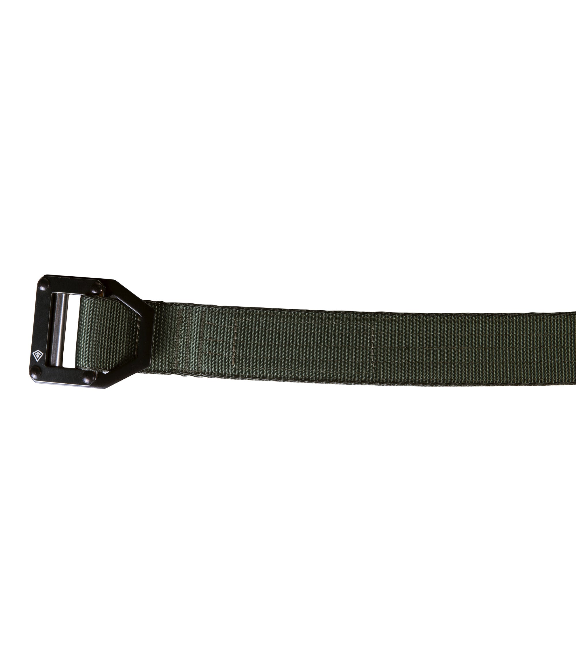 Front of Tactical Belt 1.5” in OD Green |color_od green