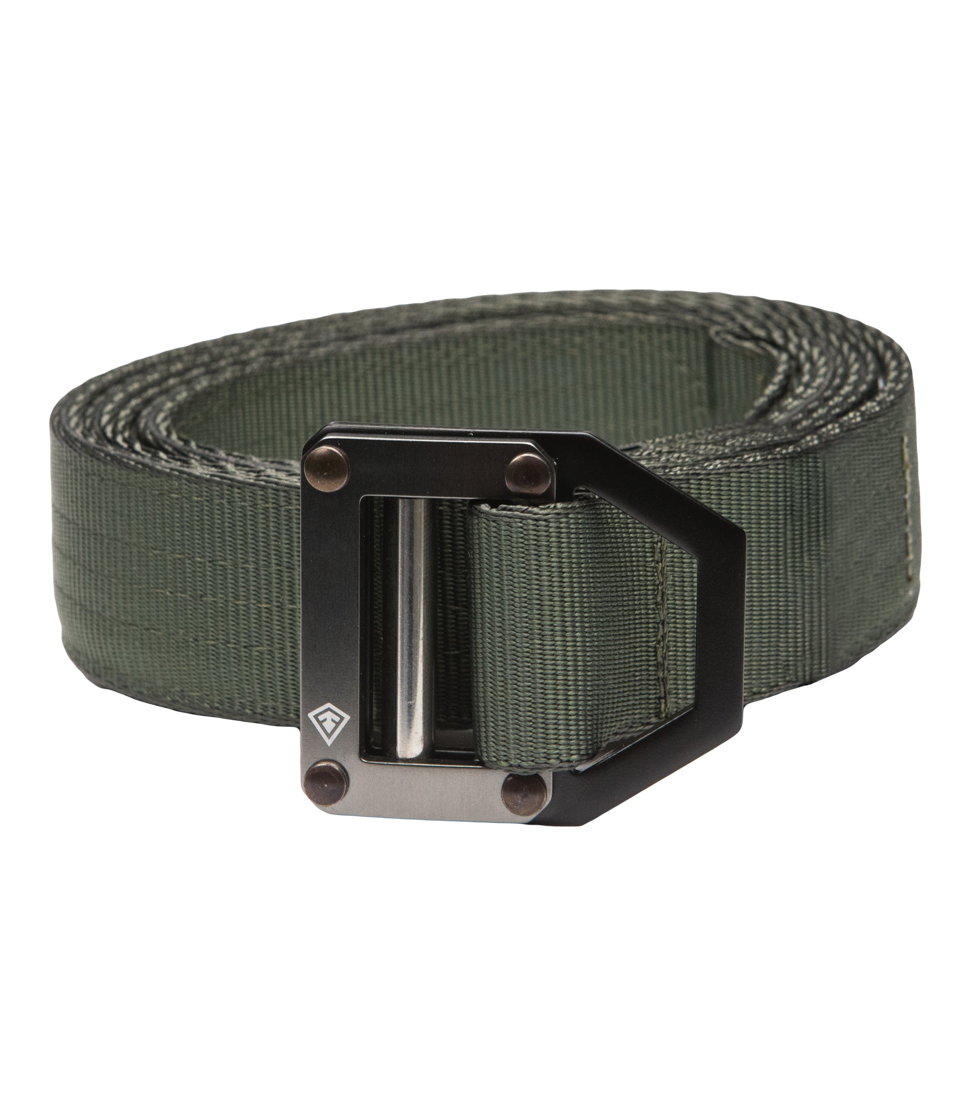 Front of Tactical Belt 1.5” in OD Green |color_od green