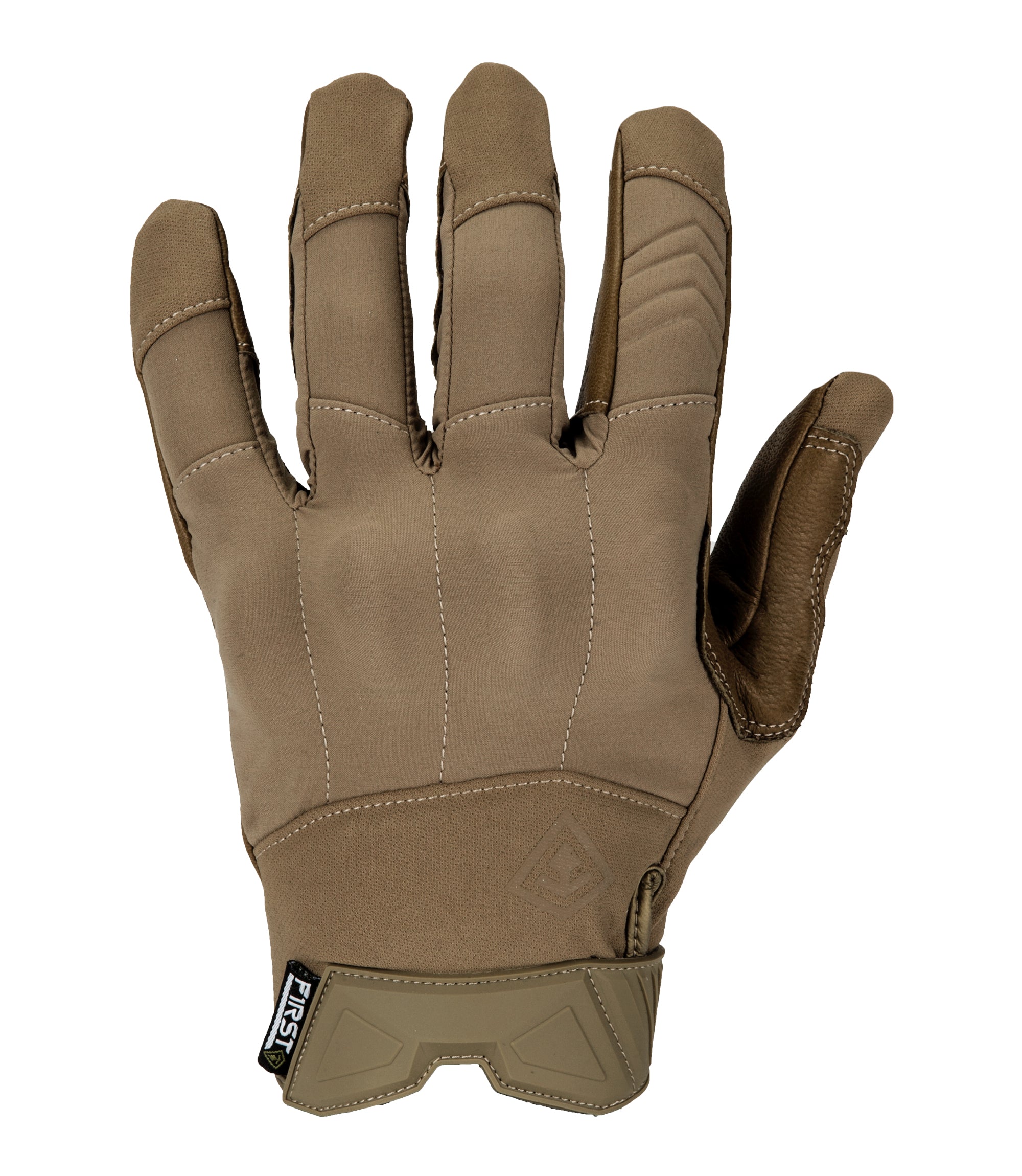 Front of Men's Pro Knuckle Glove in Coyote |color_coyote