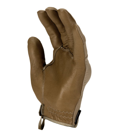Side of Men's Pro Knuckle Glove in Coyote